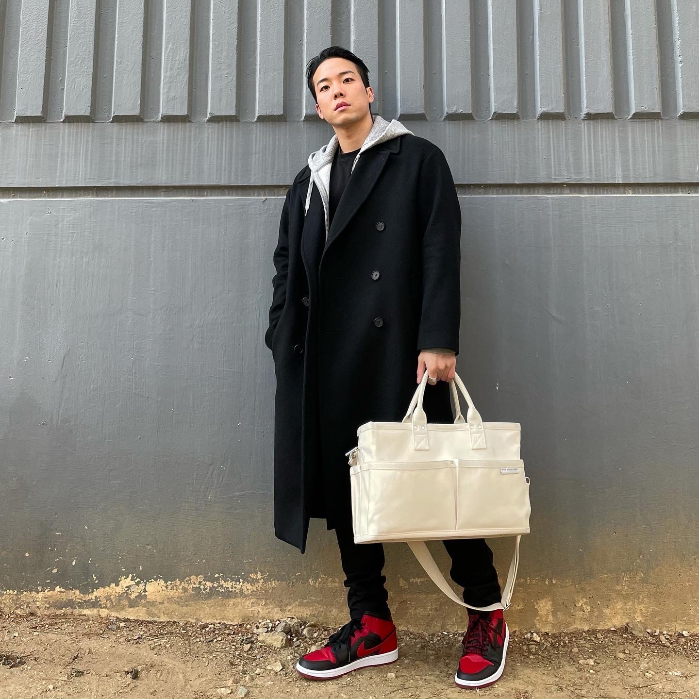 Jordan 1 Mid Bred Banned 2020 착용 스타일 - 1