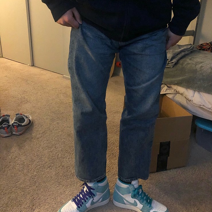 Jordan 1 Retro High OG Turbo Green, Nike x Kendrick Lamar Cortez Basic Slip White 착용 스타일