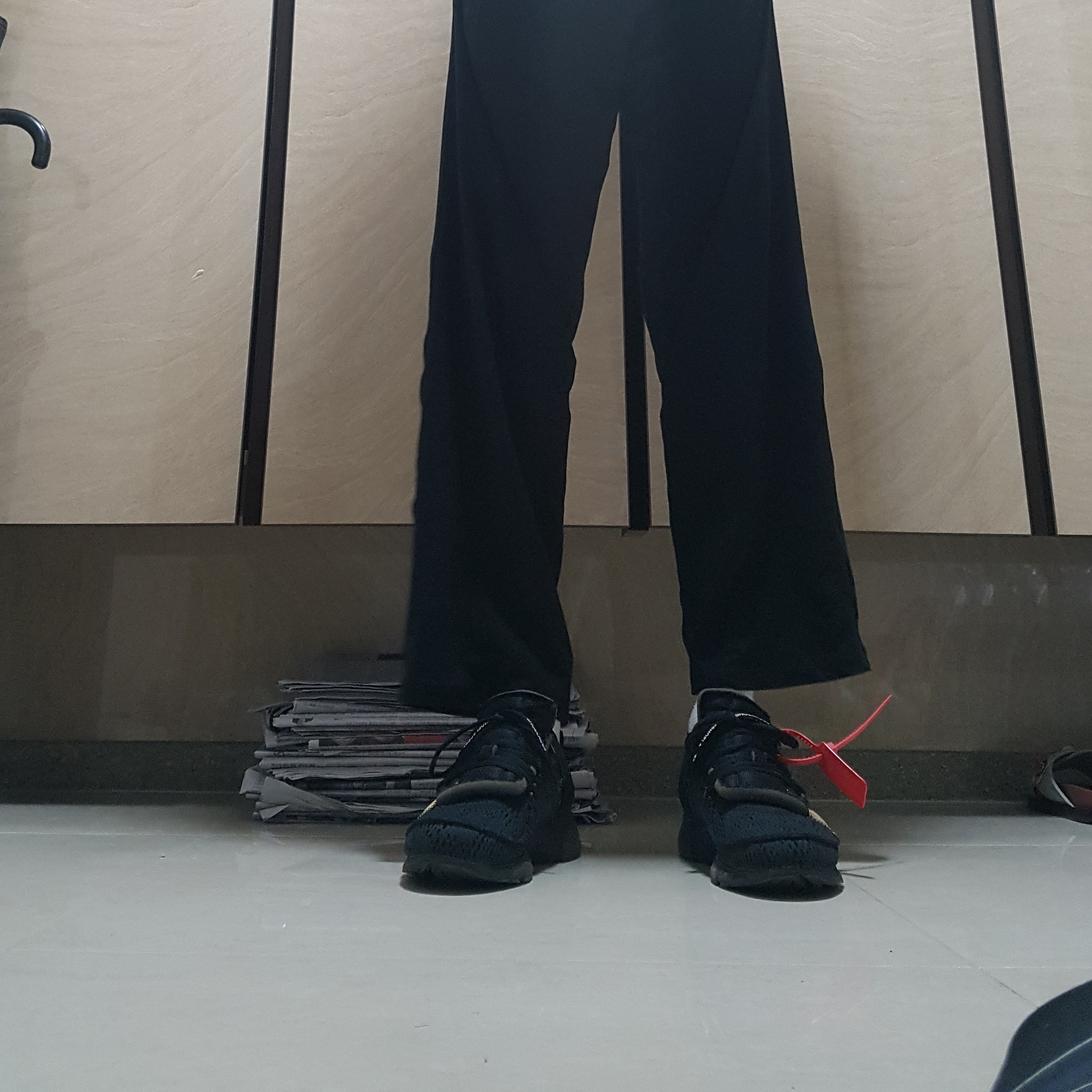 Nike x Off-White Air Presto Black 착용 스타일