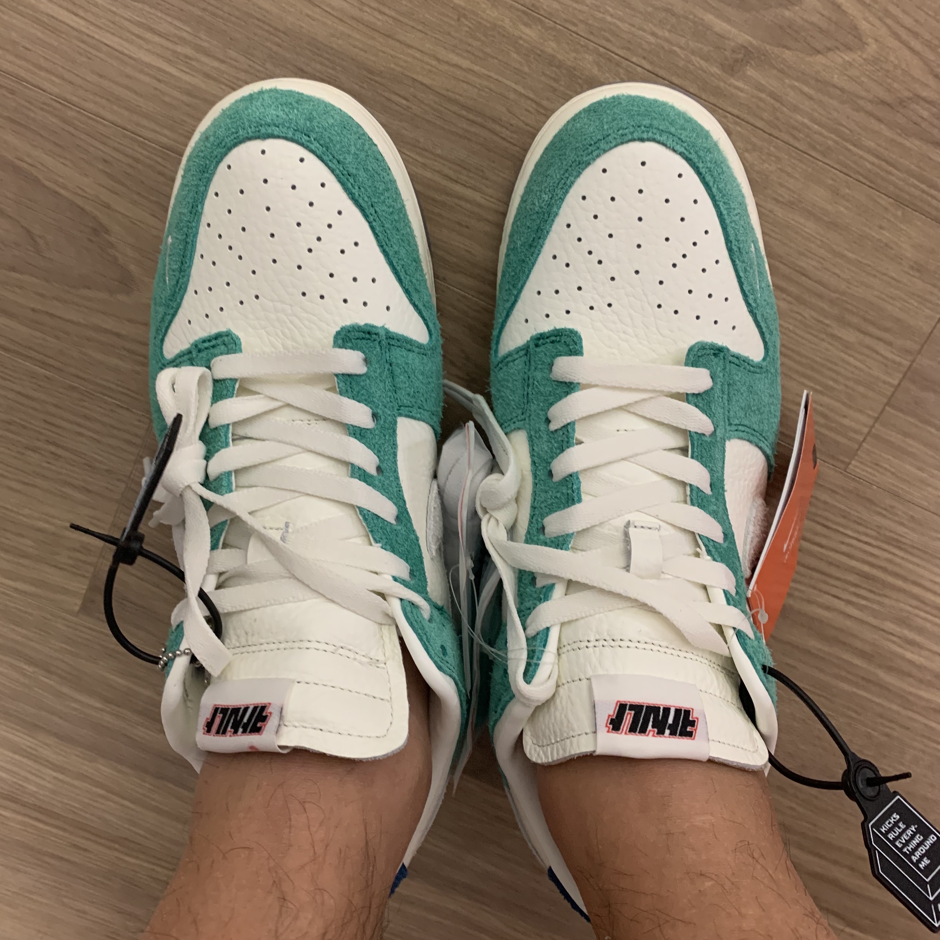 Nike x Kasina Dunk Low Road Sign - Kasina Exclusive 착용 스타일 - 1