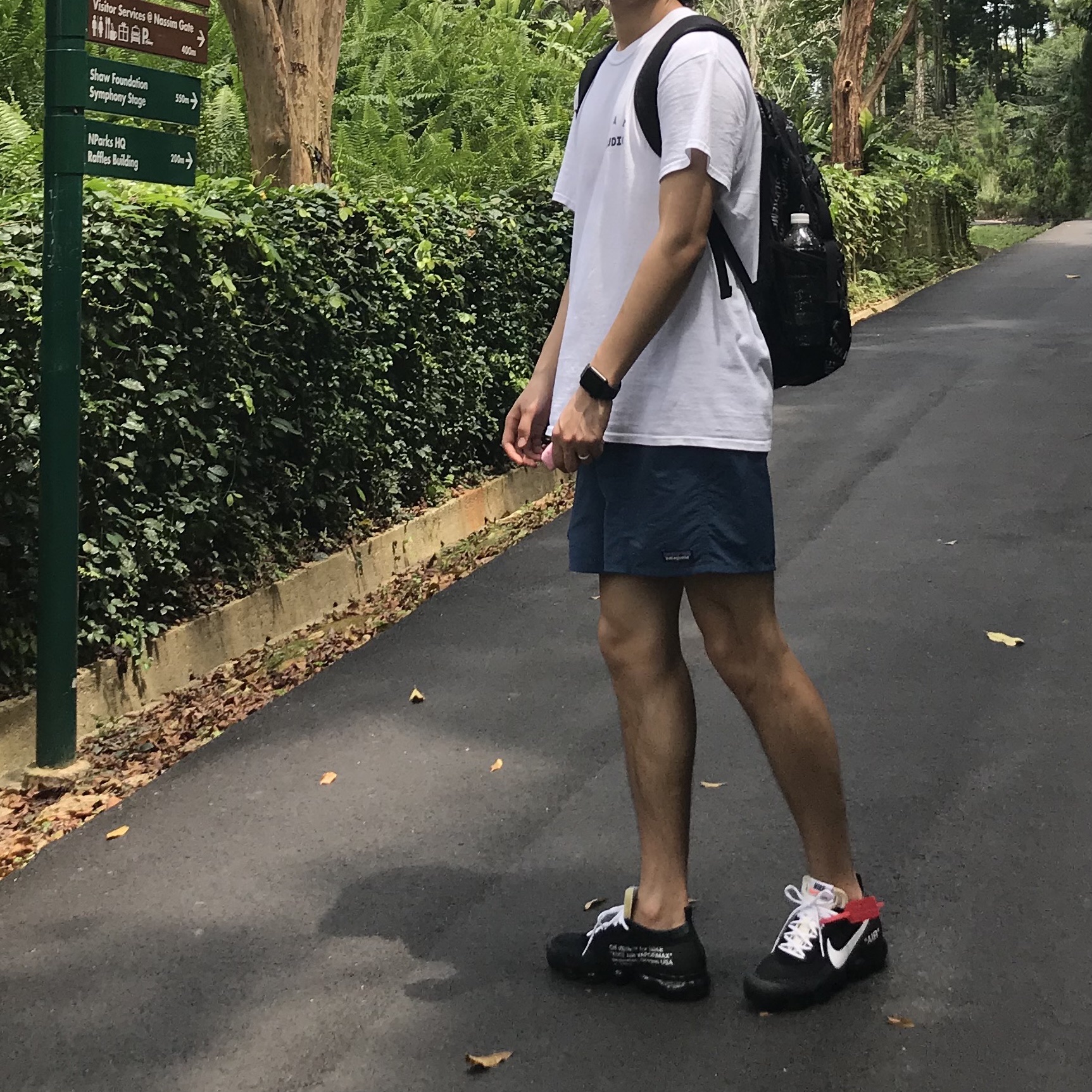 Nike x Off-White Air VaporMax OG Black The Ten 착용 스타일