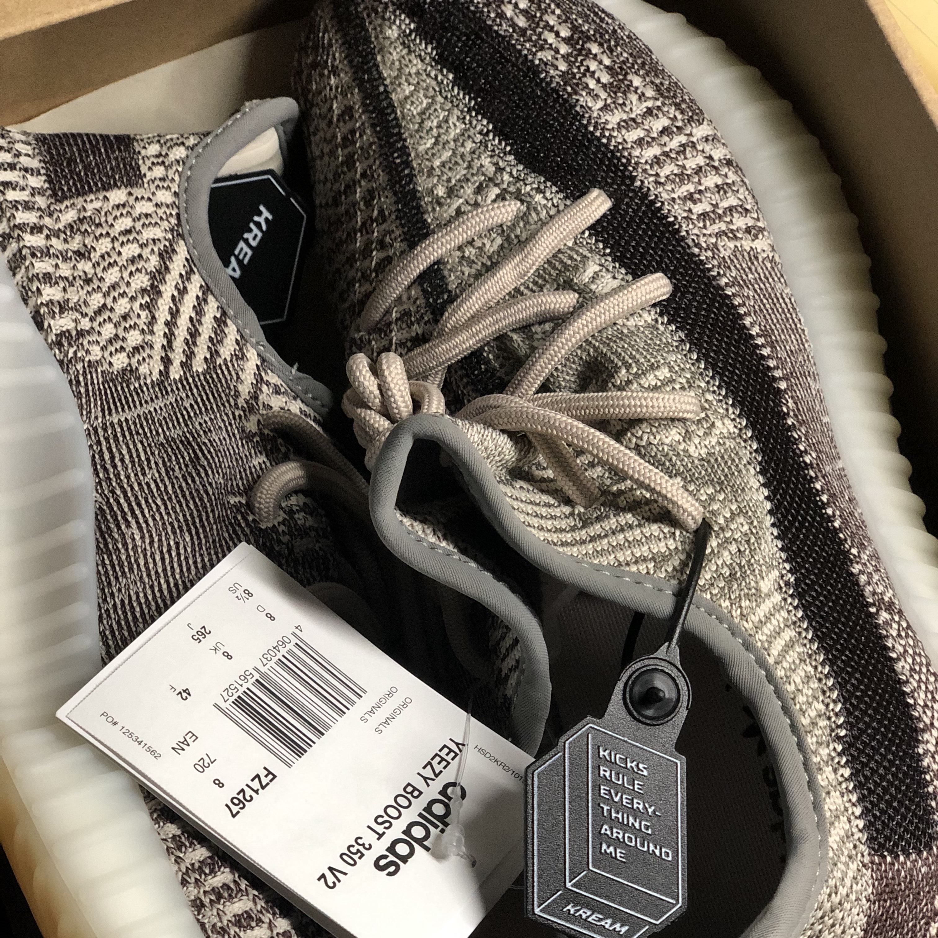 Adidas Yeezy Boost 350 V2 Zyon 착용 스타일