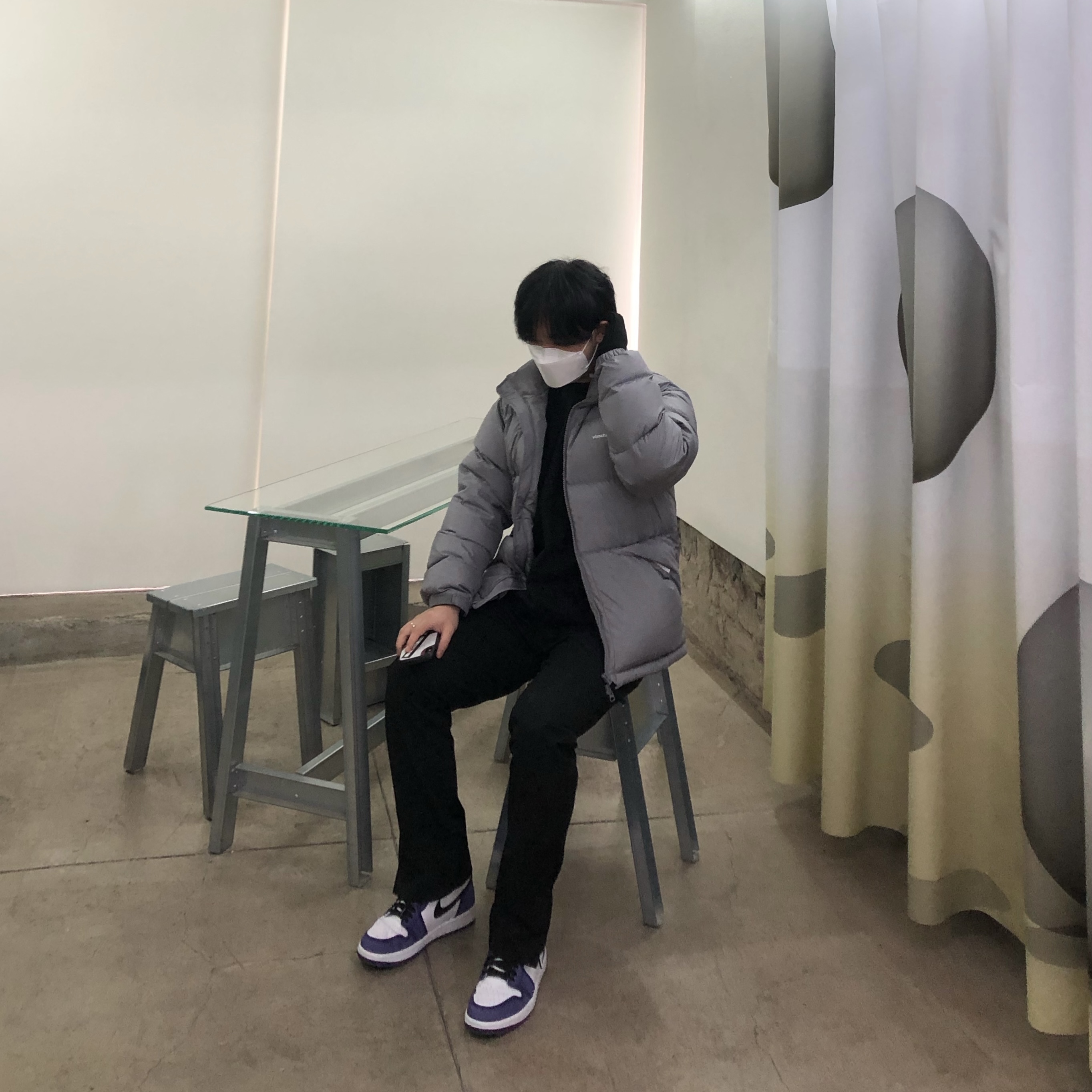 Jordan 1 Retro High OG Court Purple 2020 착용 스타일 - 2