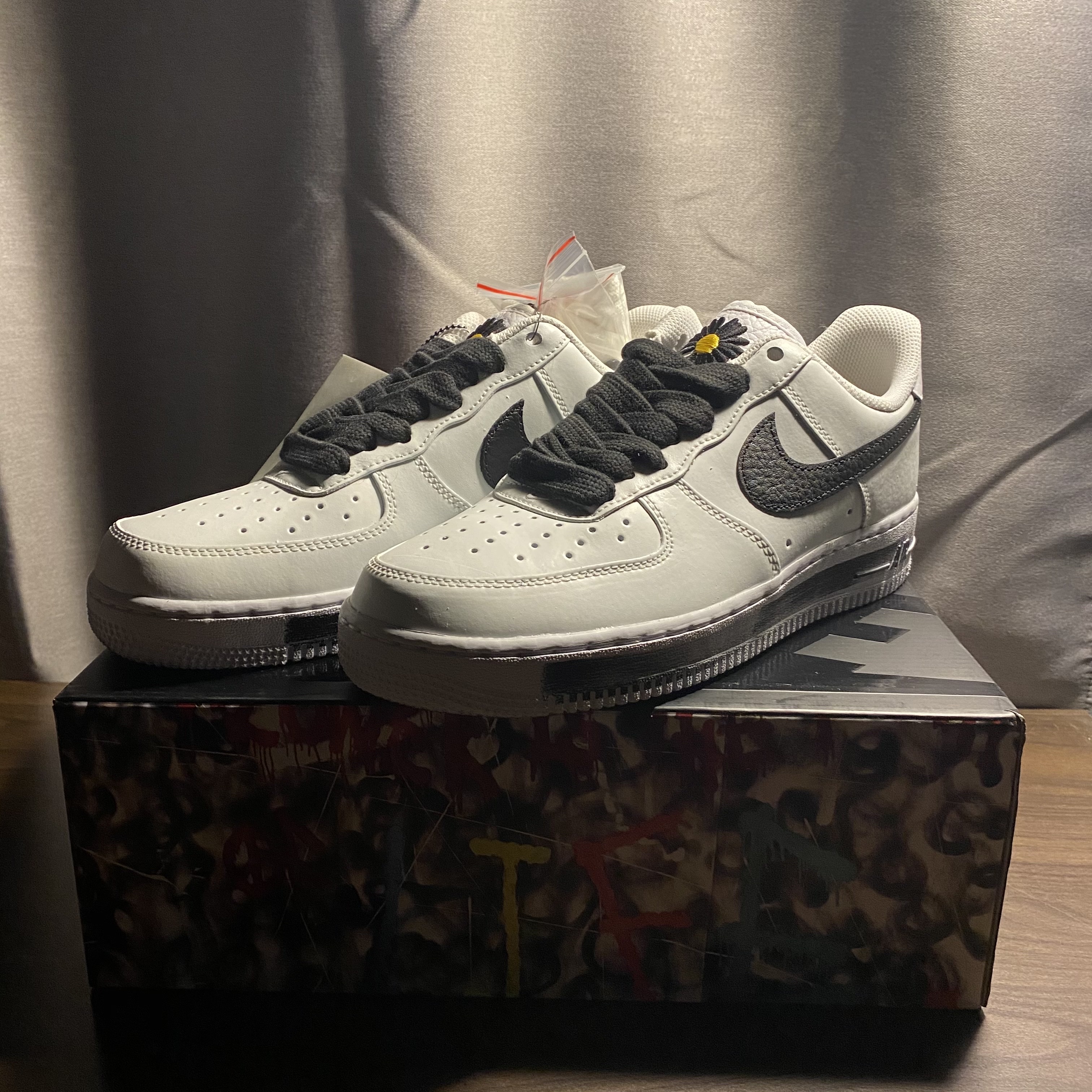 Nike x Peaceminusone Air Force 1 Low Para-Noise 2.0 착용 스타일 - 1
