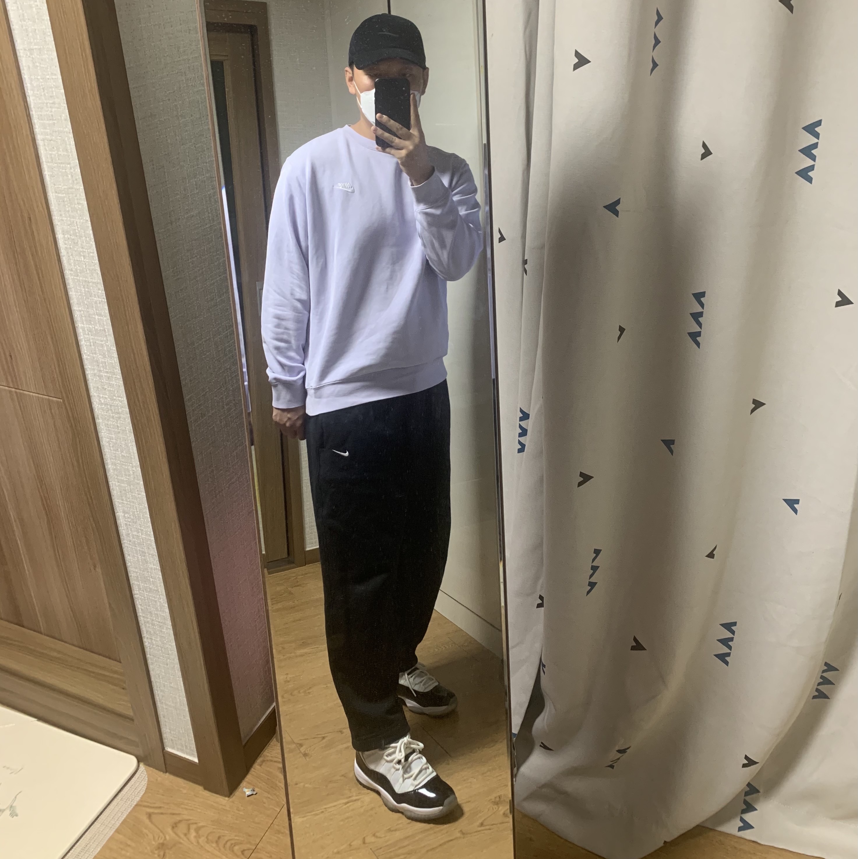 Jordan 11 Retro Concord 2018 착용 스타일