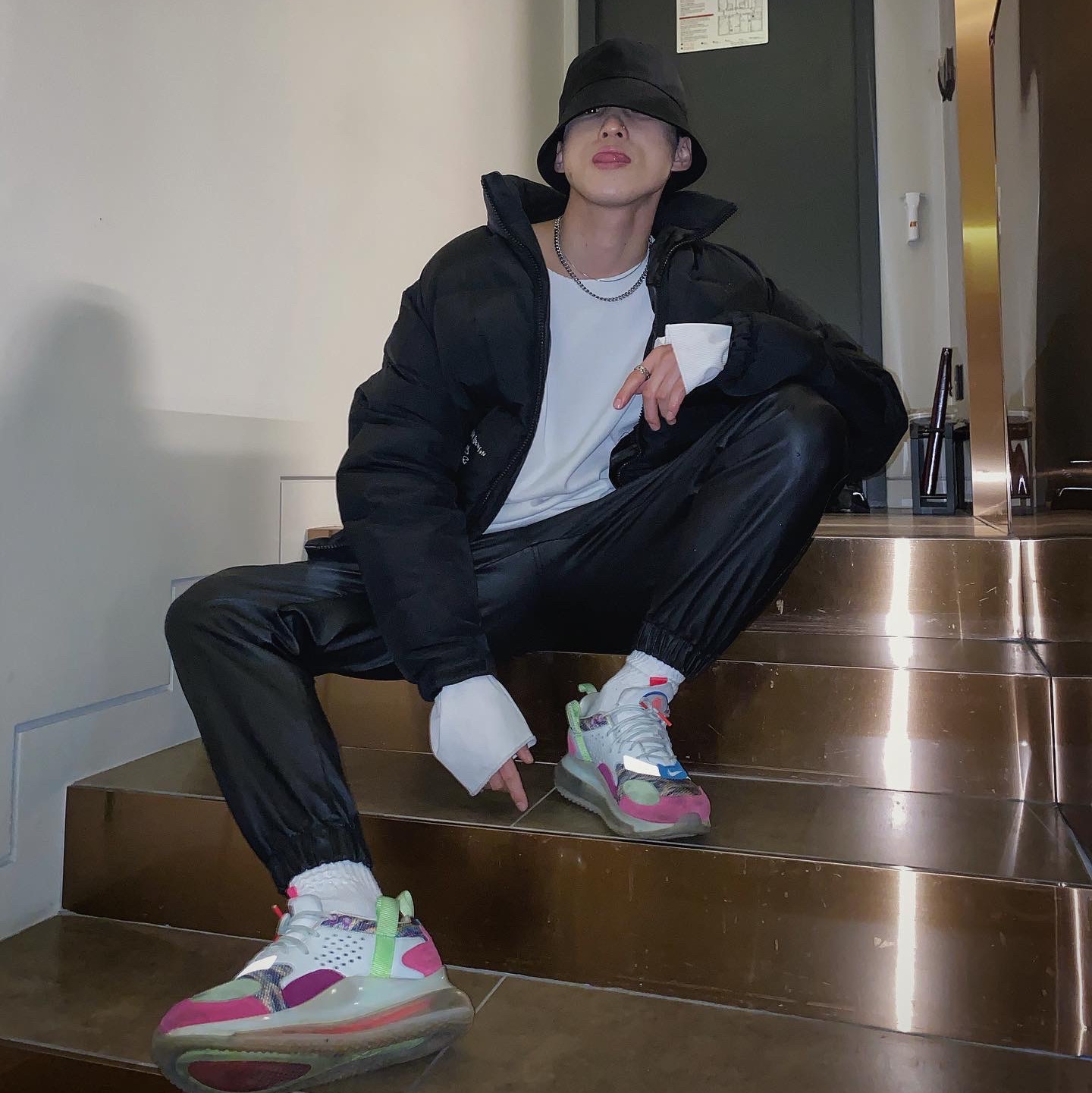 Nike Air Max 720 OBJ Young King of the Drip 착용 스타일