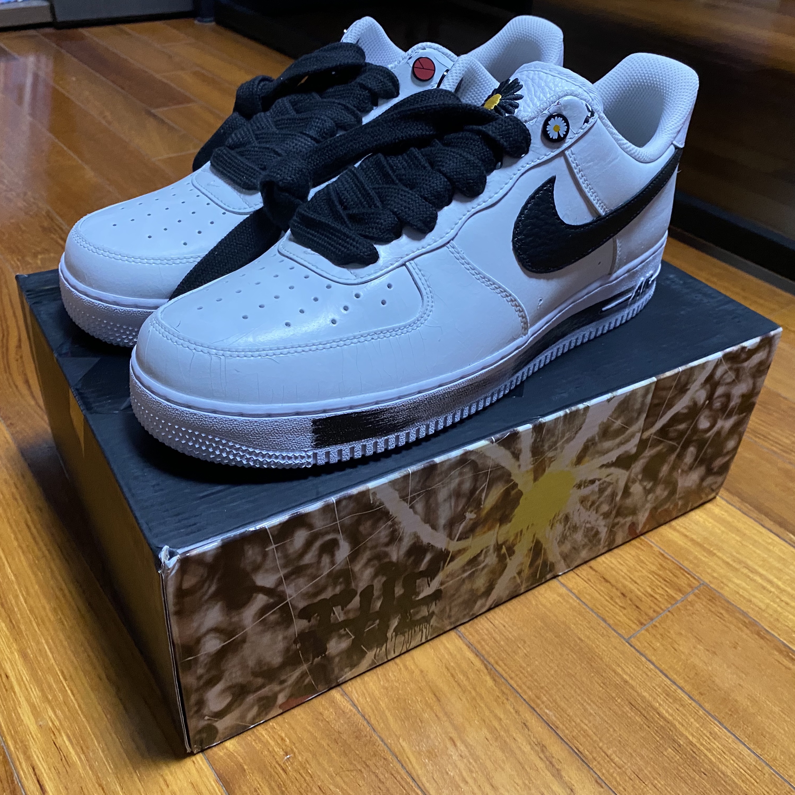 Nike x Peaceminusone Air Force 1 Low Para-Noise 2.0 착용 스타일