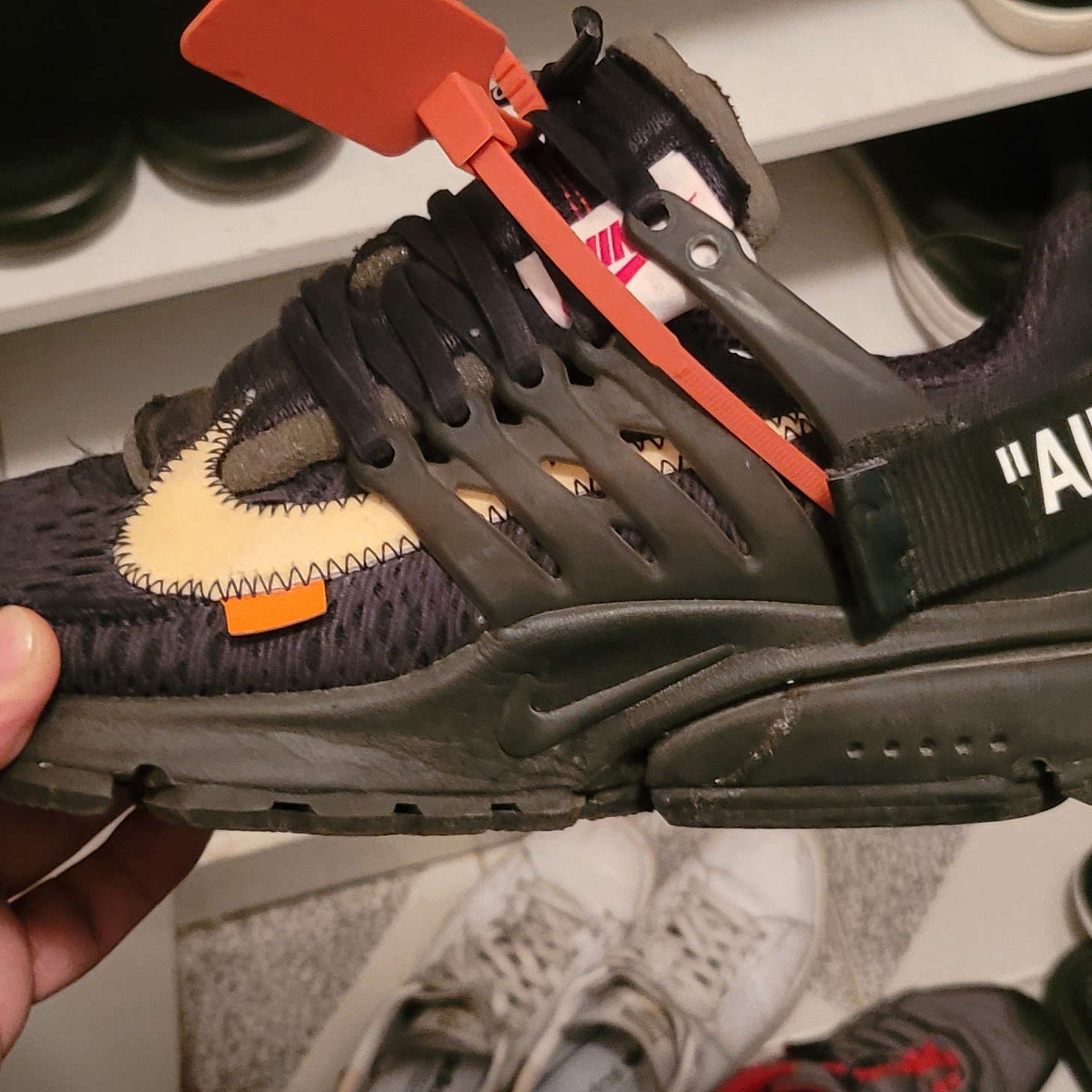 Nike x Off-White Air Presto Black 착용 스타일