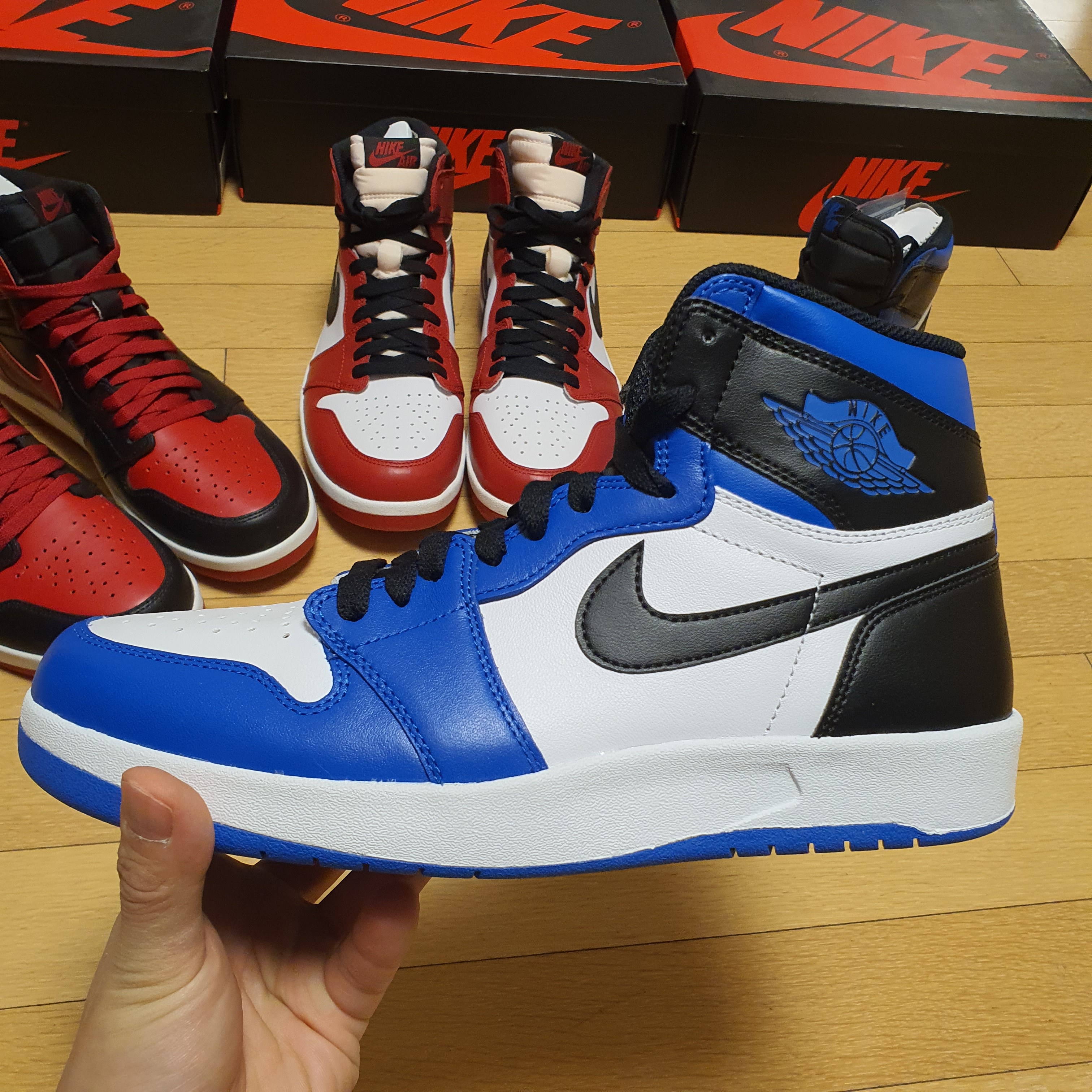 Jordan 1.5 Retro Chicago 2015, Jordan 1.5 Retro Bred 착용 스타일 - 2