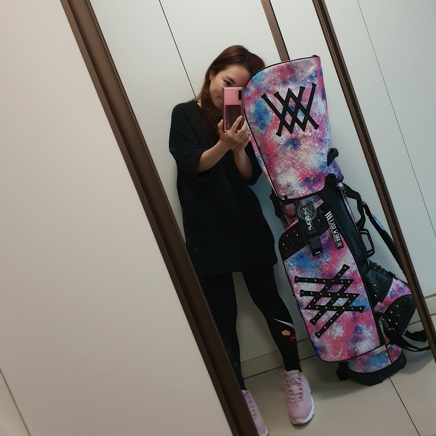 (W) Nike Air Max 95 SD Prism Pink 착용 스타일
