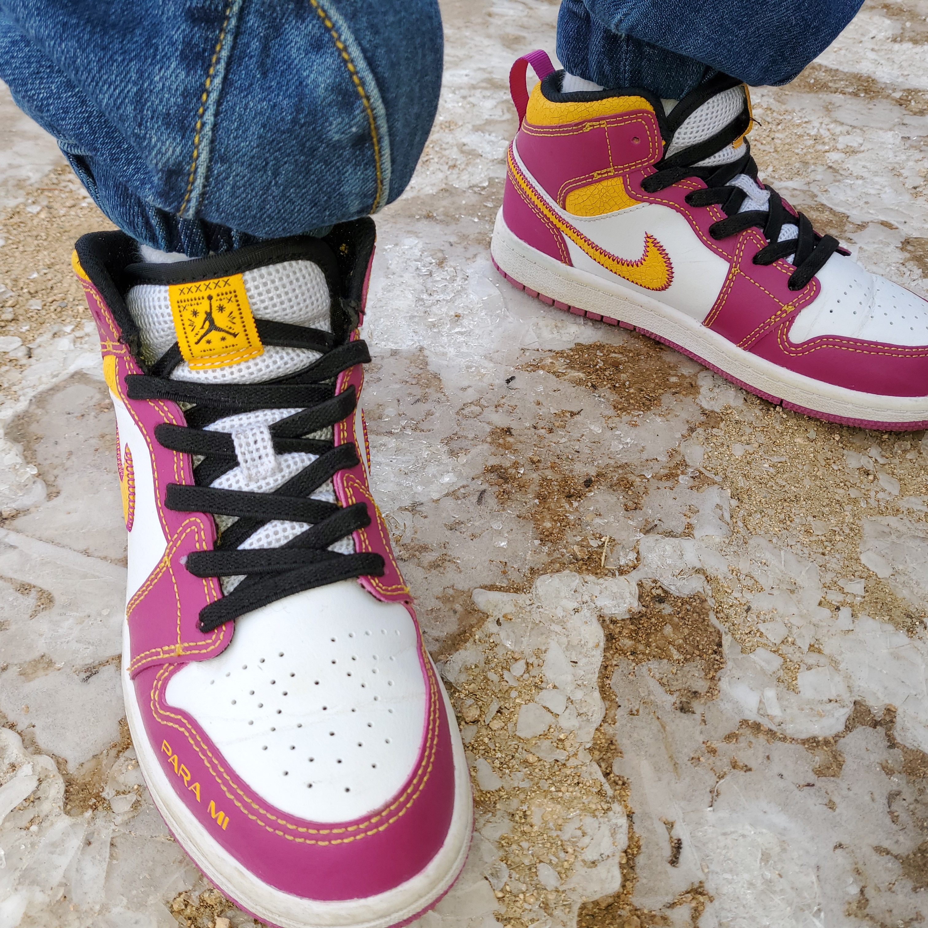 (PS) Jordan 1 Mid DOD Familia 착용 스타일