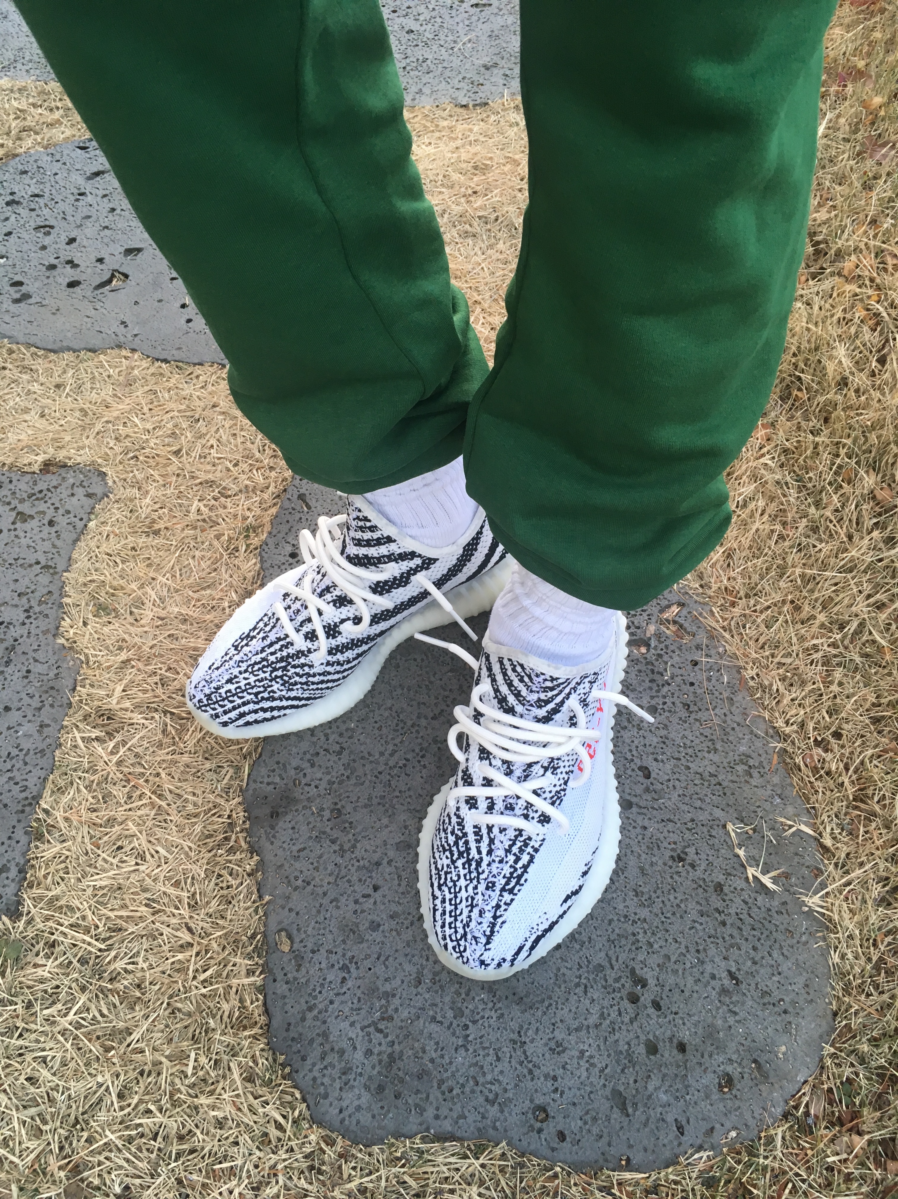 Adidas Yeezy Boost 350 V2 Zebra 2017/2019/2020 착용 스타일