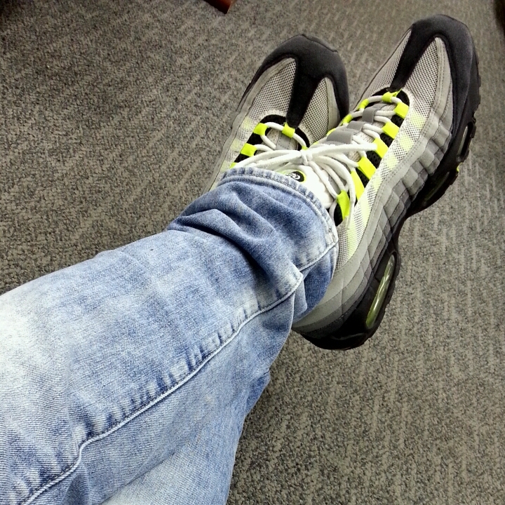 Nike Air Max 95 OG Neon 2015 착용 스타일