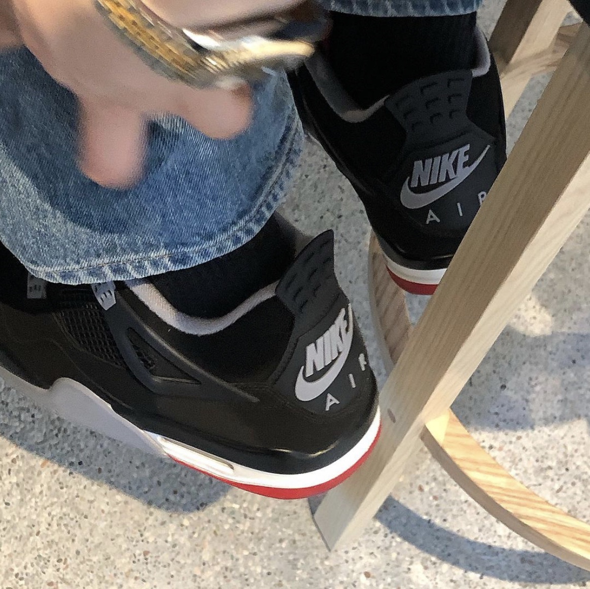 Jordan 4 Retro Bred 2019 착용 스타일