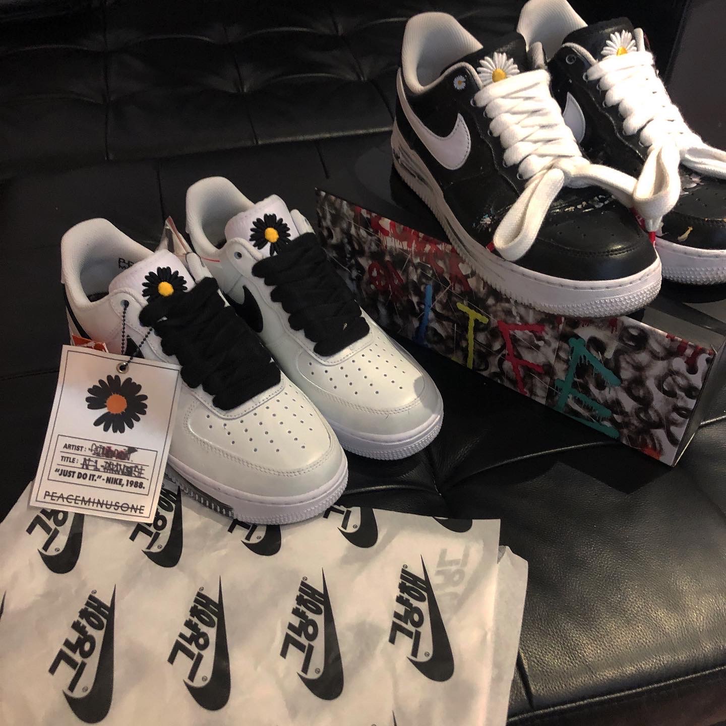 Nike x Peaceminusone Air Force 1 Low Para-Noise 2.0, Nike x Peaceminusone Air Force 1 Low Para-Noise 착용 스타일