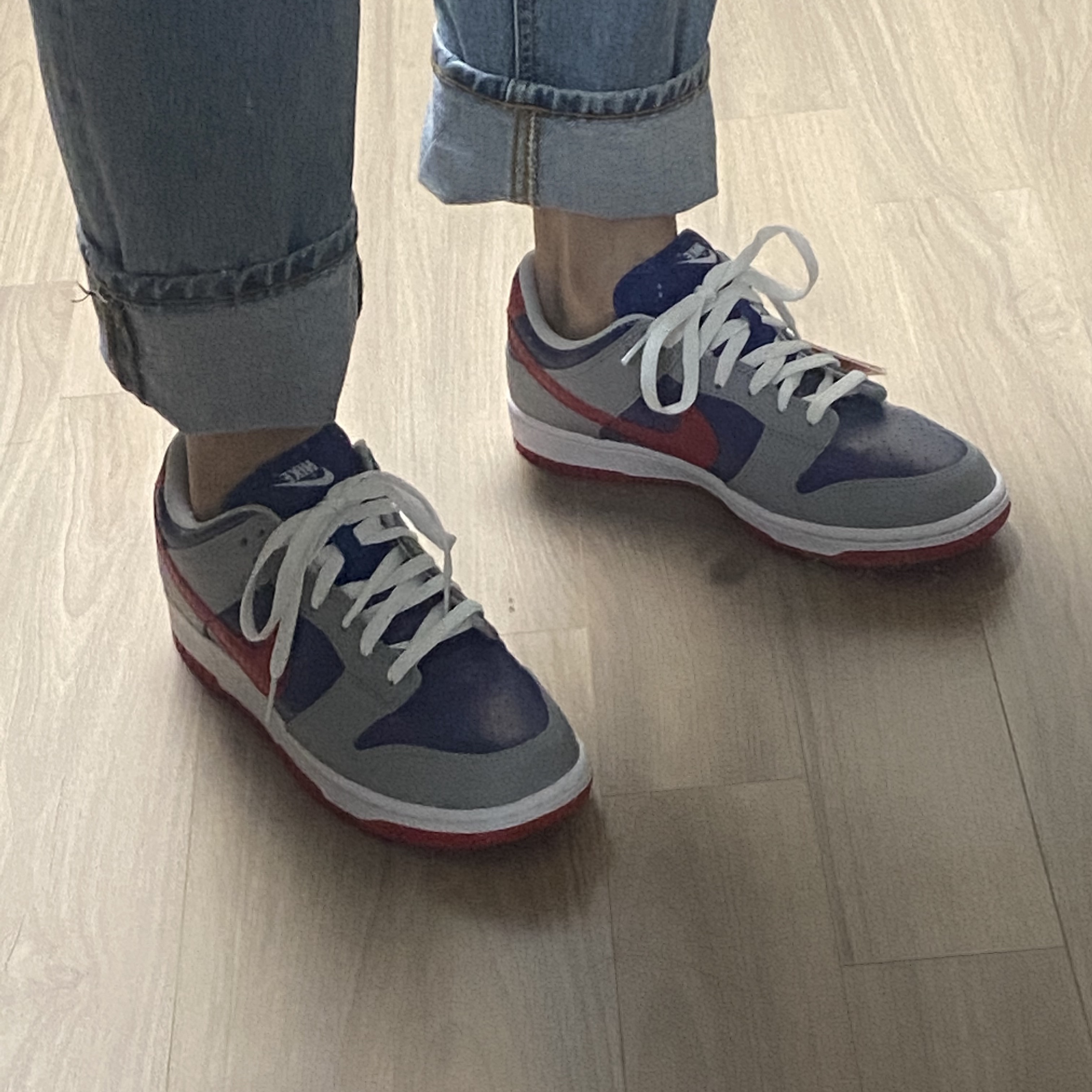 Nike Dunk Low SP Samba 2020 착용 스타일 - 2