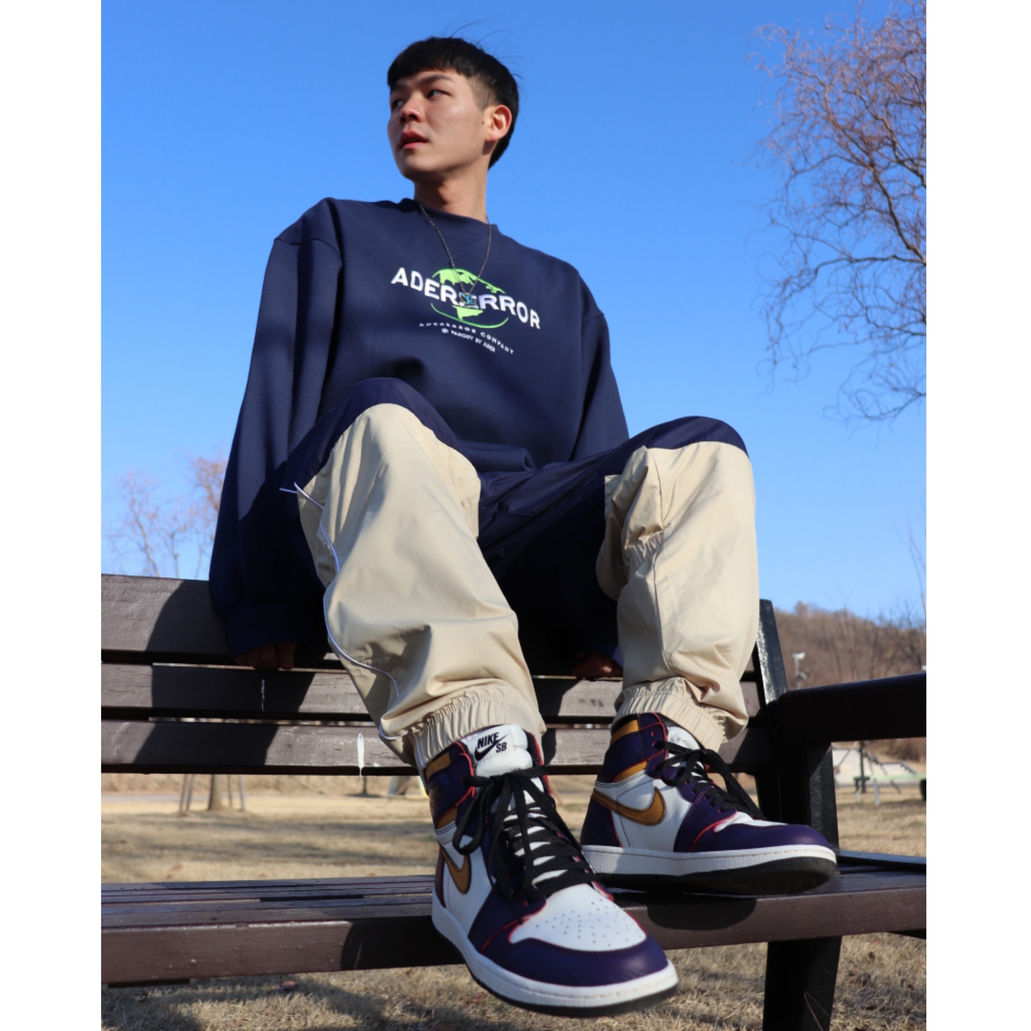 Jordan 1 Retro High OG Defiant SB LA to Chicago 착용 스타일