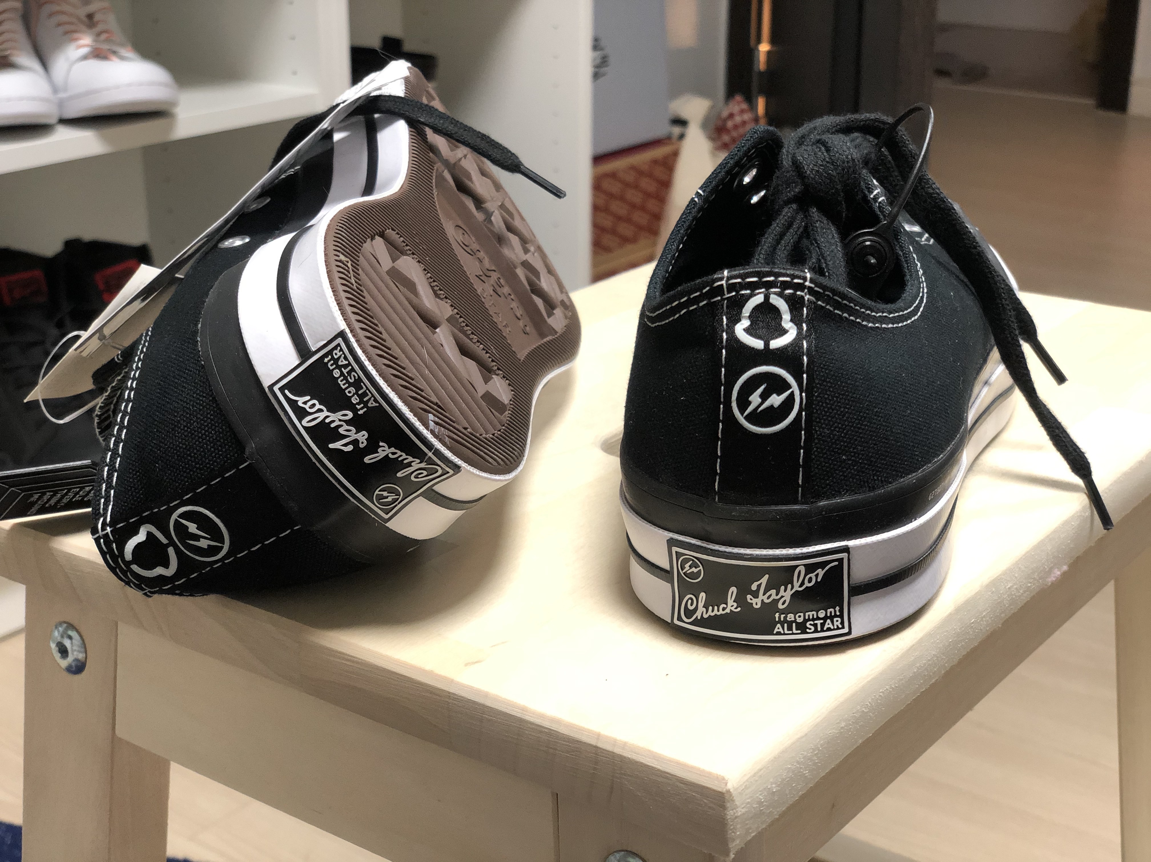 Converse x Moncler x Fragment Chuck 70 Ox Black 착용 스타일 - 4