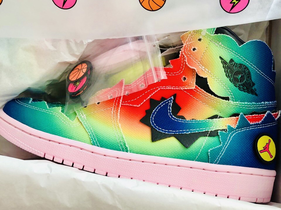 Jordan 1 x J Balvin Retro High OG 착용 스타일