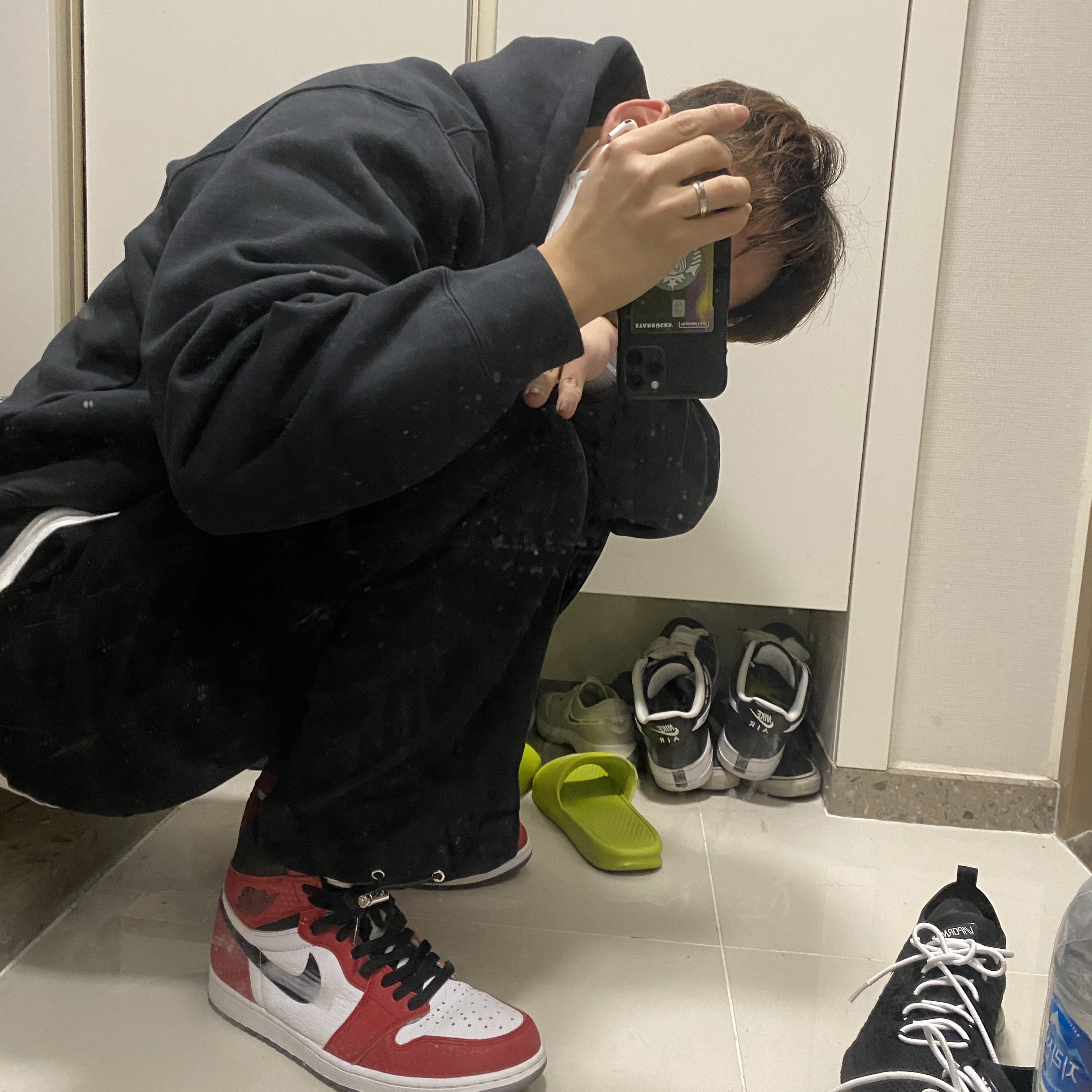 Jordan 1 Retro High Spider-Man Origin Story 착용 스타일