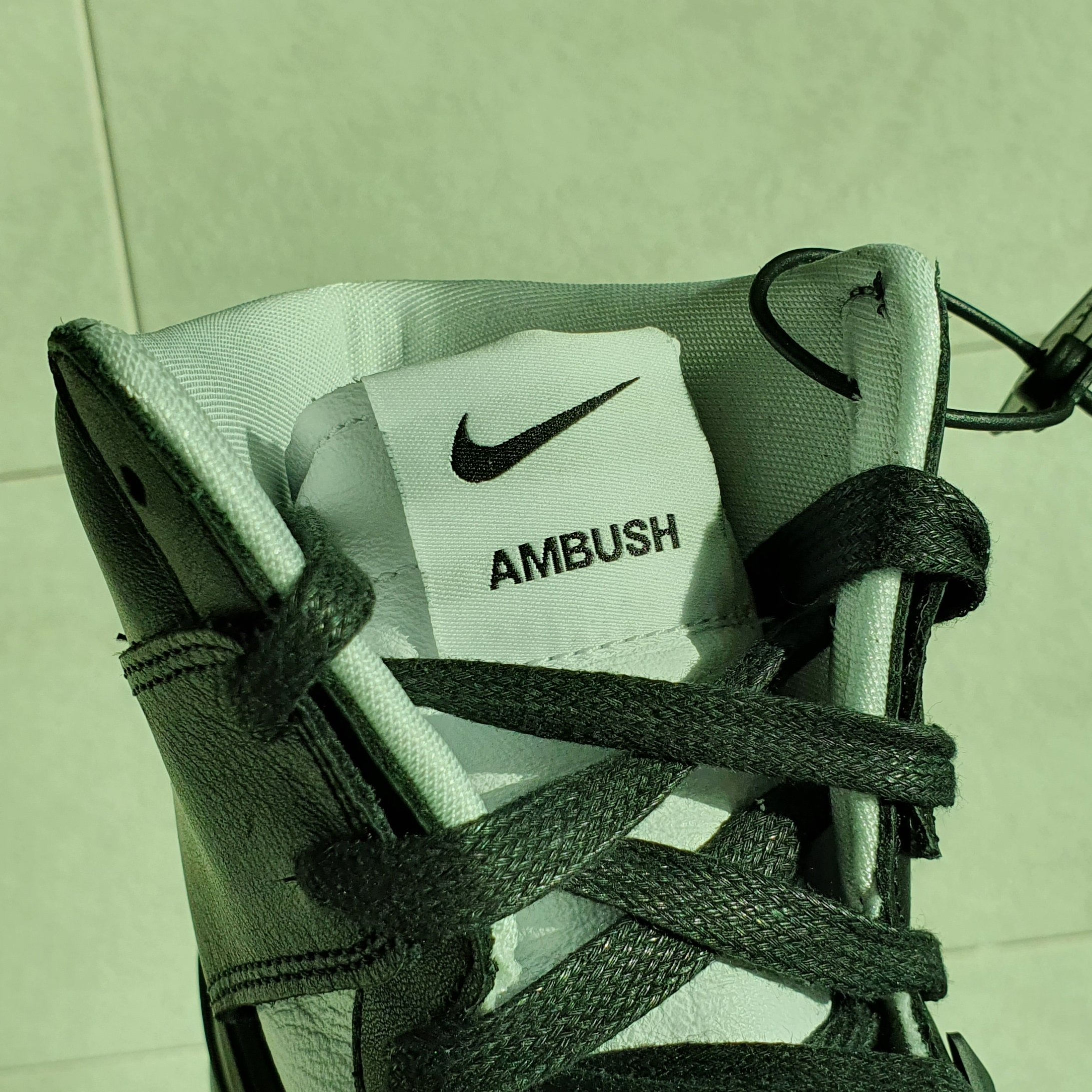 Nike x Ambush Dunk High Black 착용 스타일 - 3