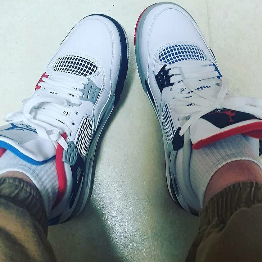 Jordan 4 Retro What The 4 착용 스타일