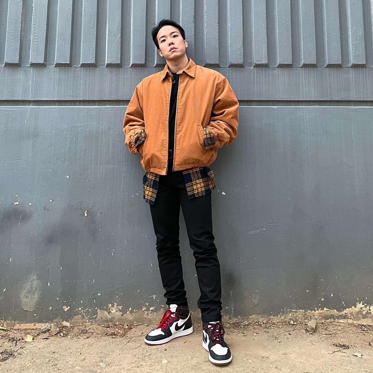 Jordan 1 Retro High OG Bloodline 착용 스타일