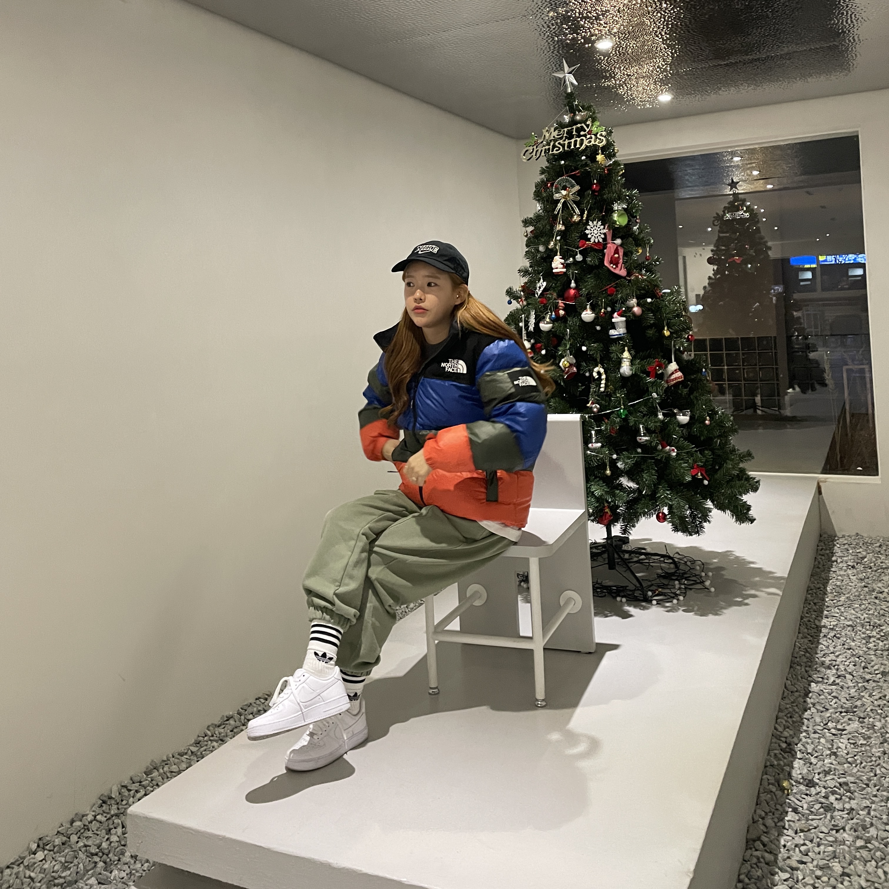 Nike Air Force 1 '07 Low White 착용 스타일