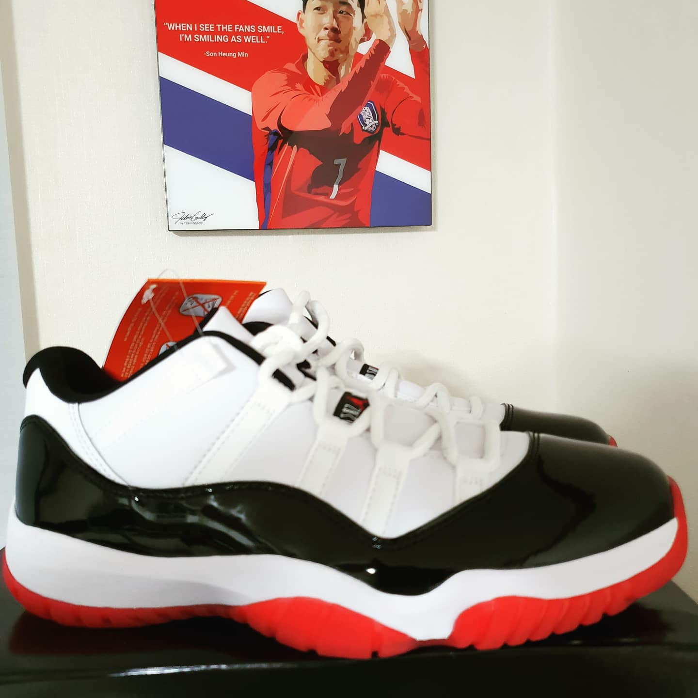 Jordan 11 Retro Low Concord Bred 착용 스타일 - 3