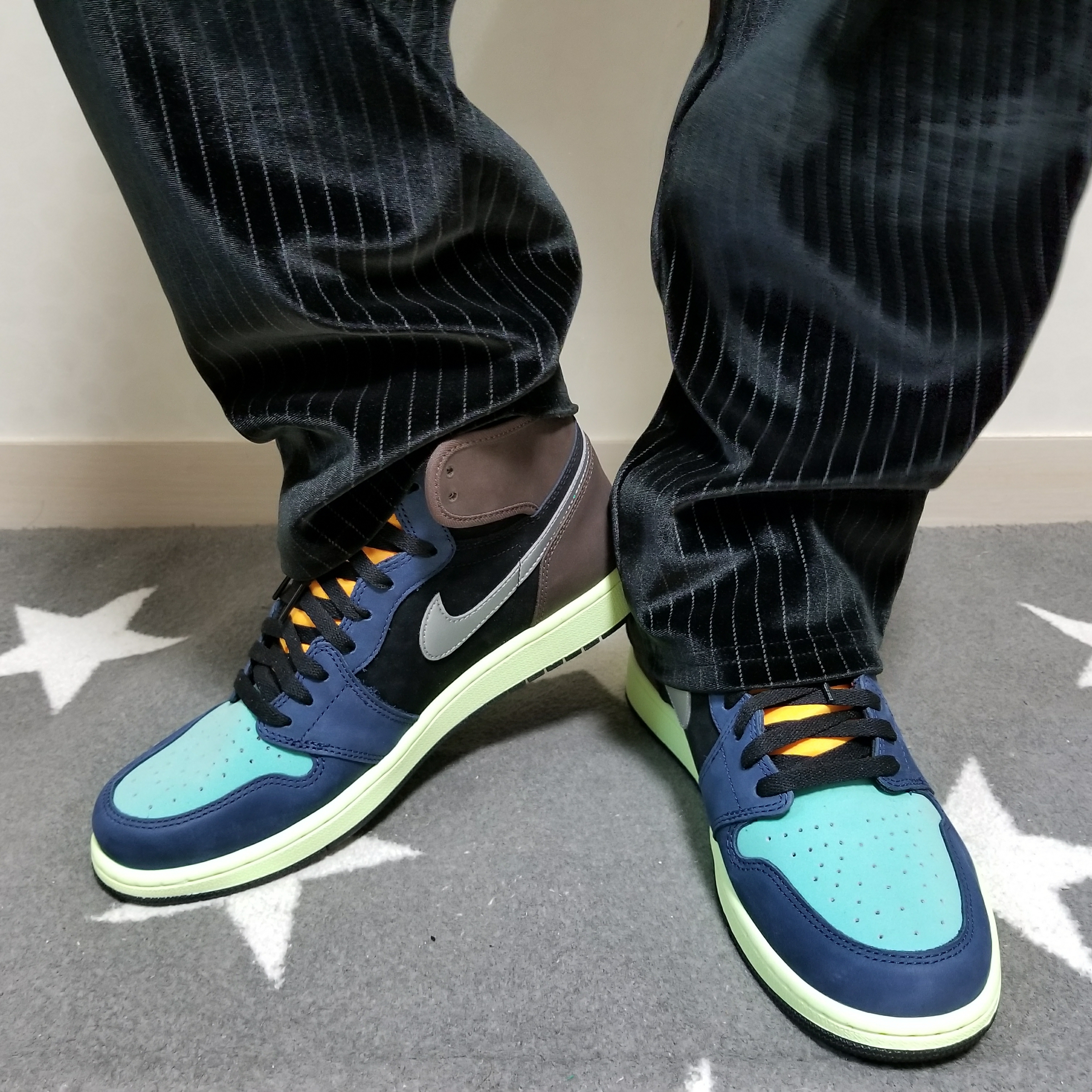 Jordan 1 Retro High Baroque Brown 착용 스타일 - 5