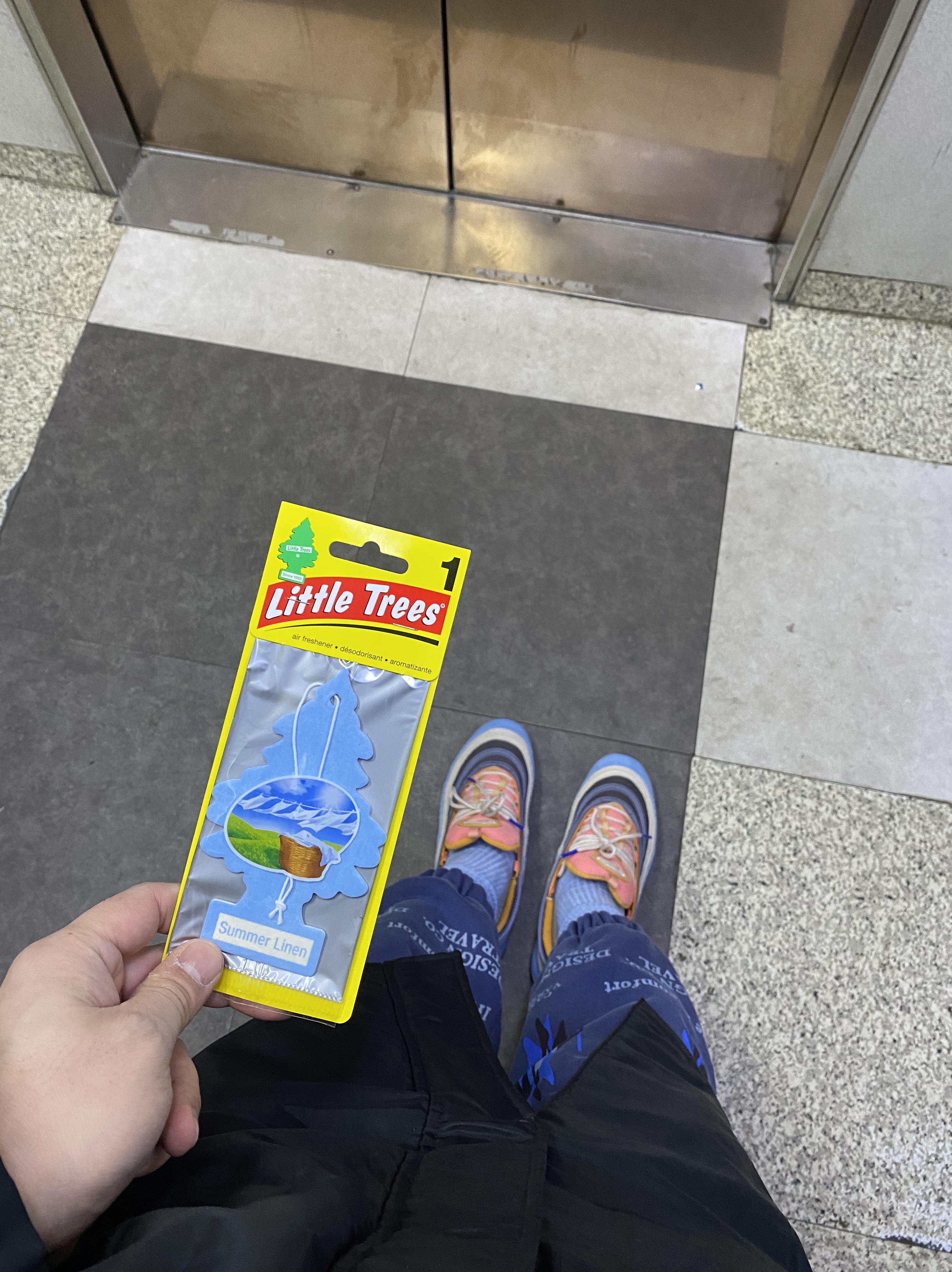Nike Air Max 97 Corduroy Light Blue 착용 스타일 - 1