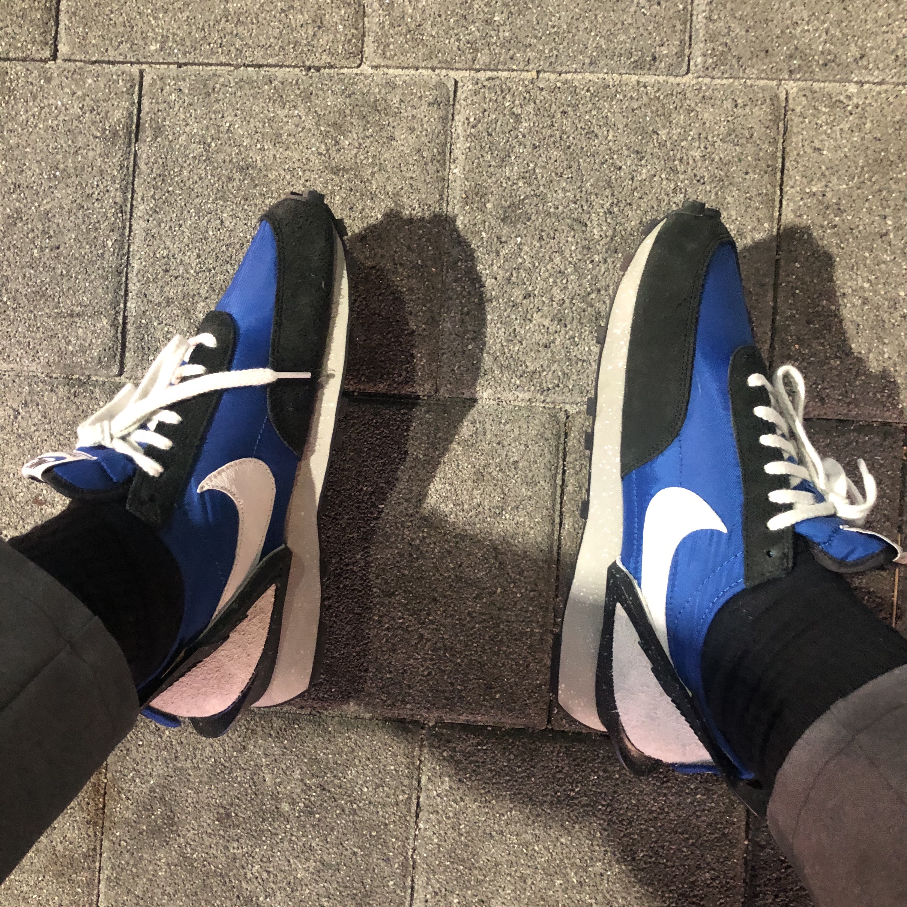 Nike x Undercover Daybreak Blue Jay 착용 스타일