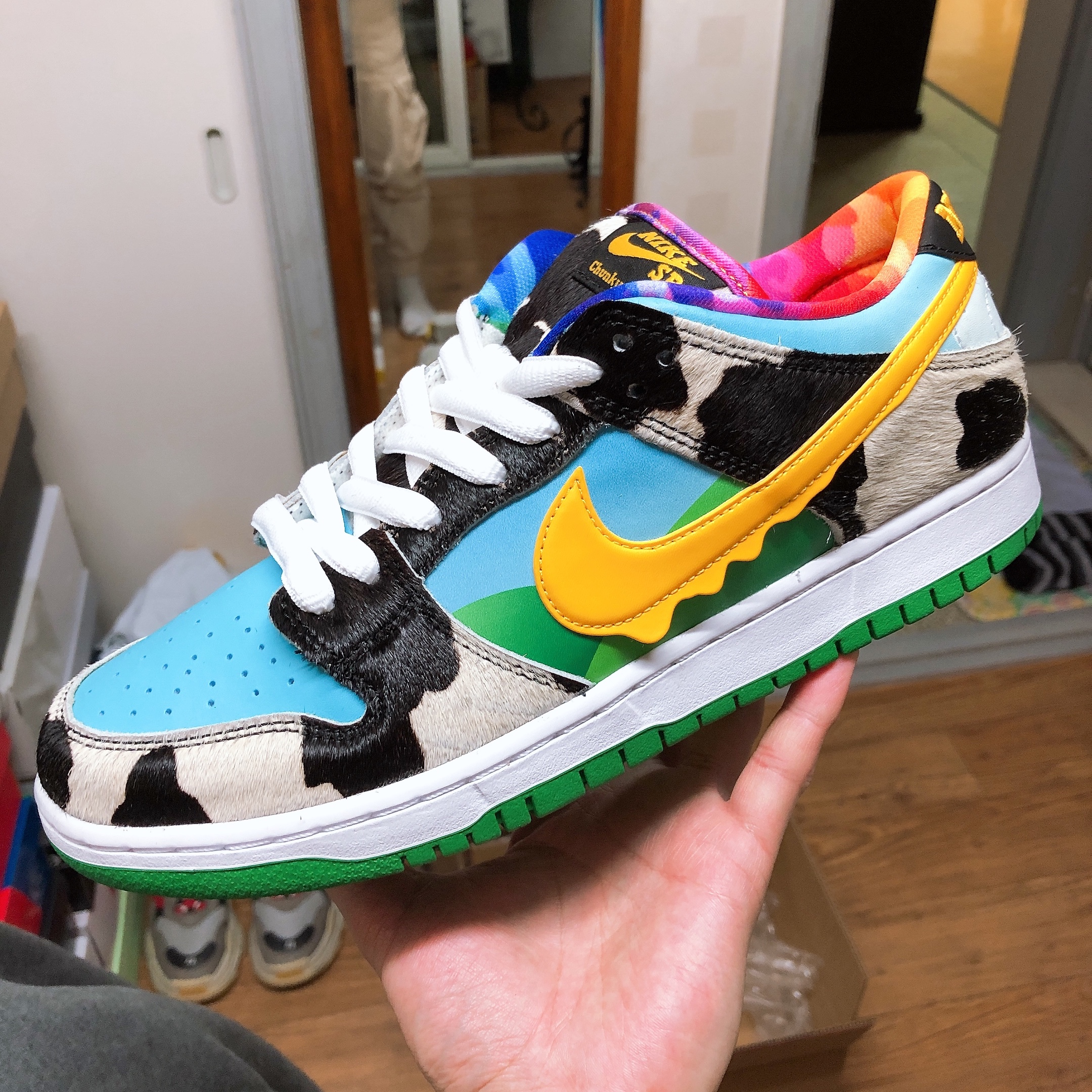 Nike x Ben & Jerry's SB Dunk Low Chunky Dunky 착용 스타일