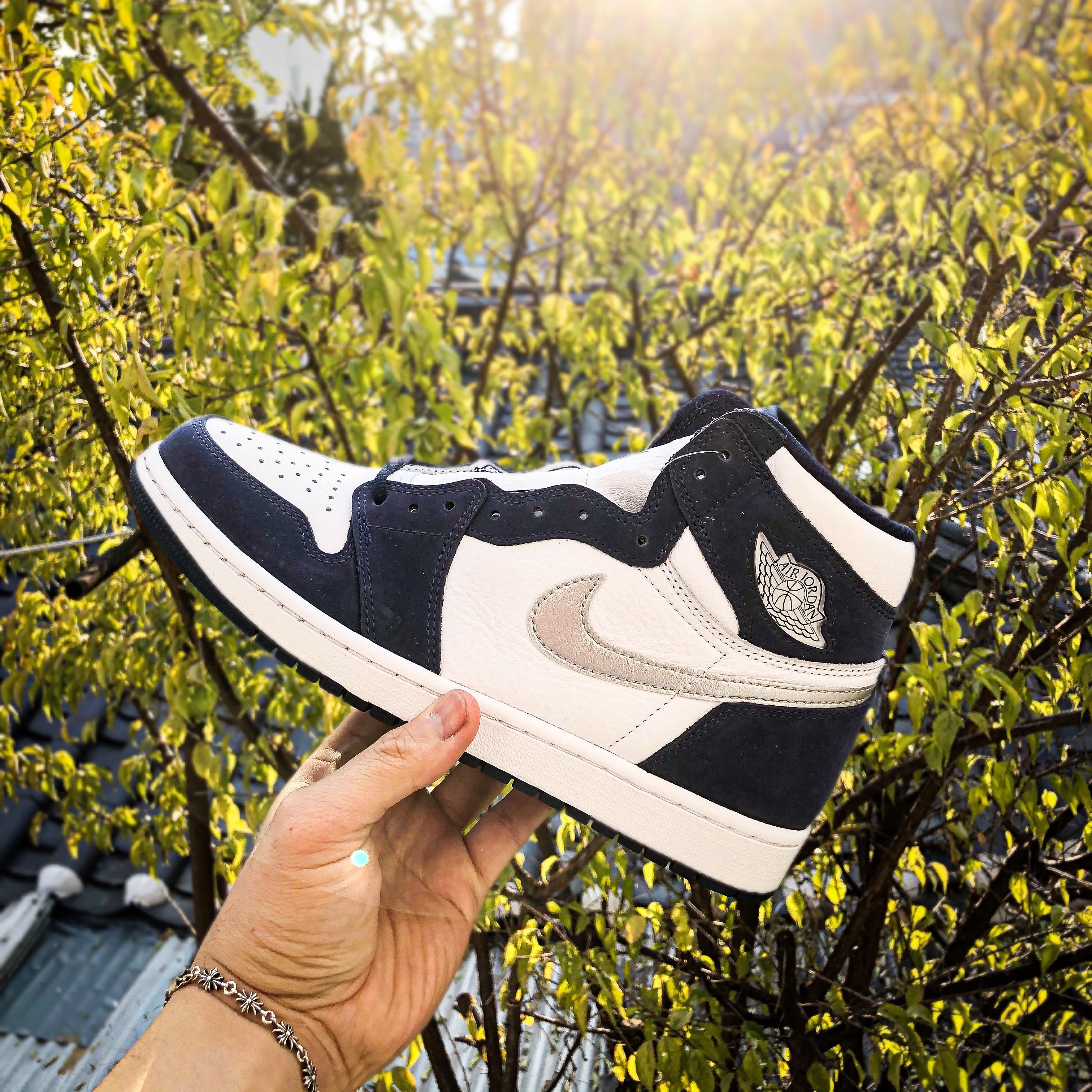 Jordan 1 Retro High OG CO.JP Midnight Navy 착용 스타일