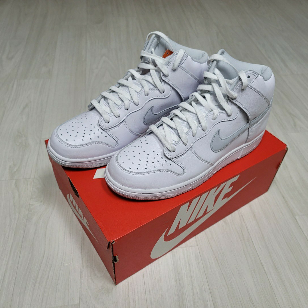 Nike Dunk High SP Pure Platinum 착용 스타일
