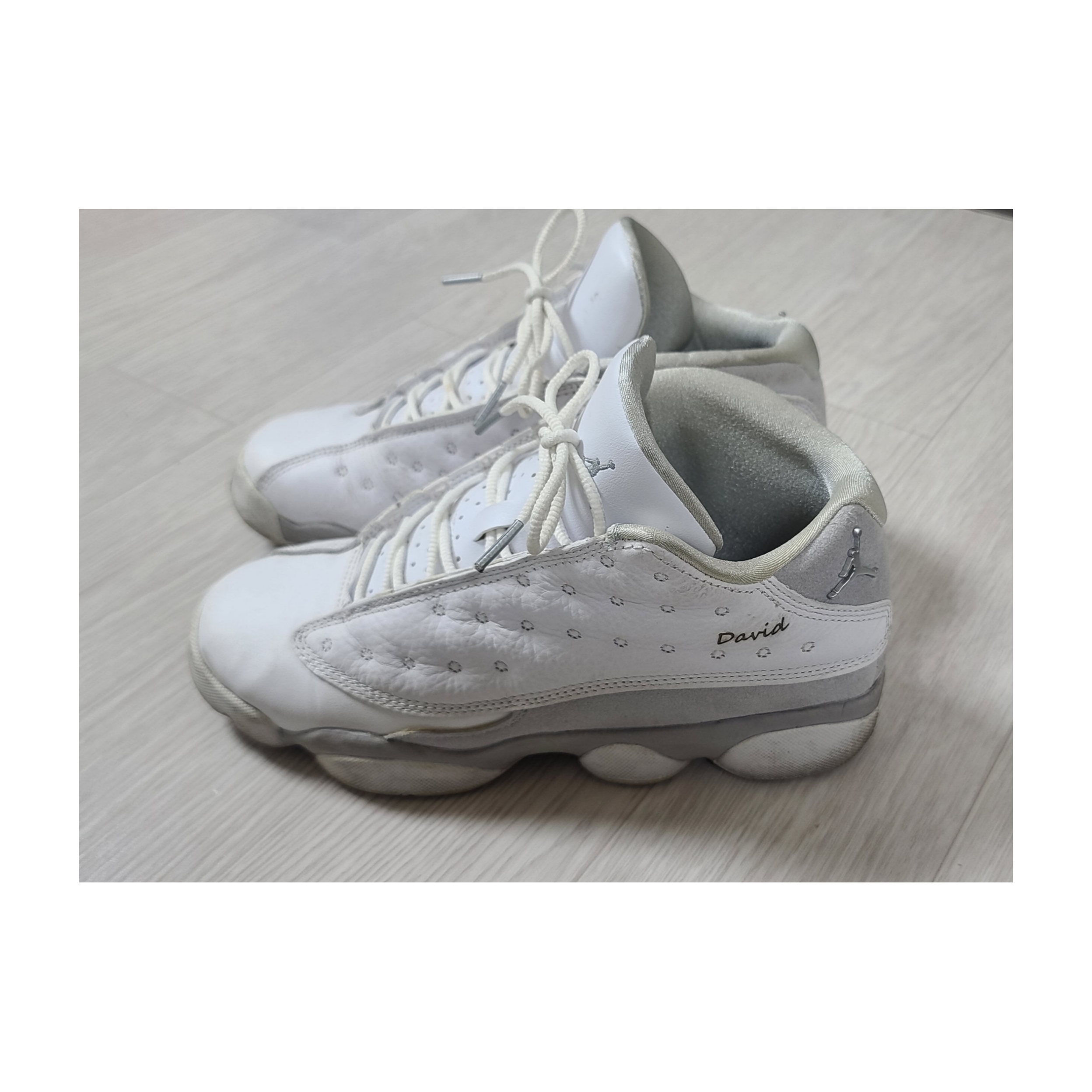 Jordan 13 Retro Low Pure Platinum 착용 스타일