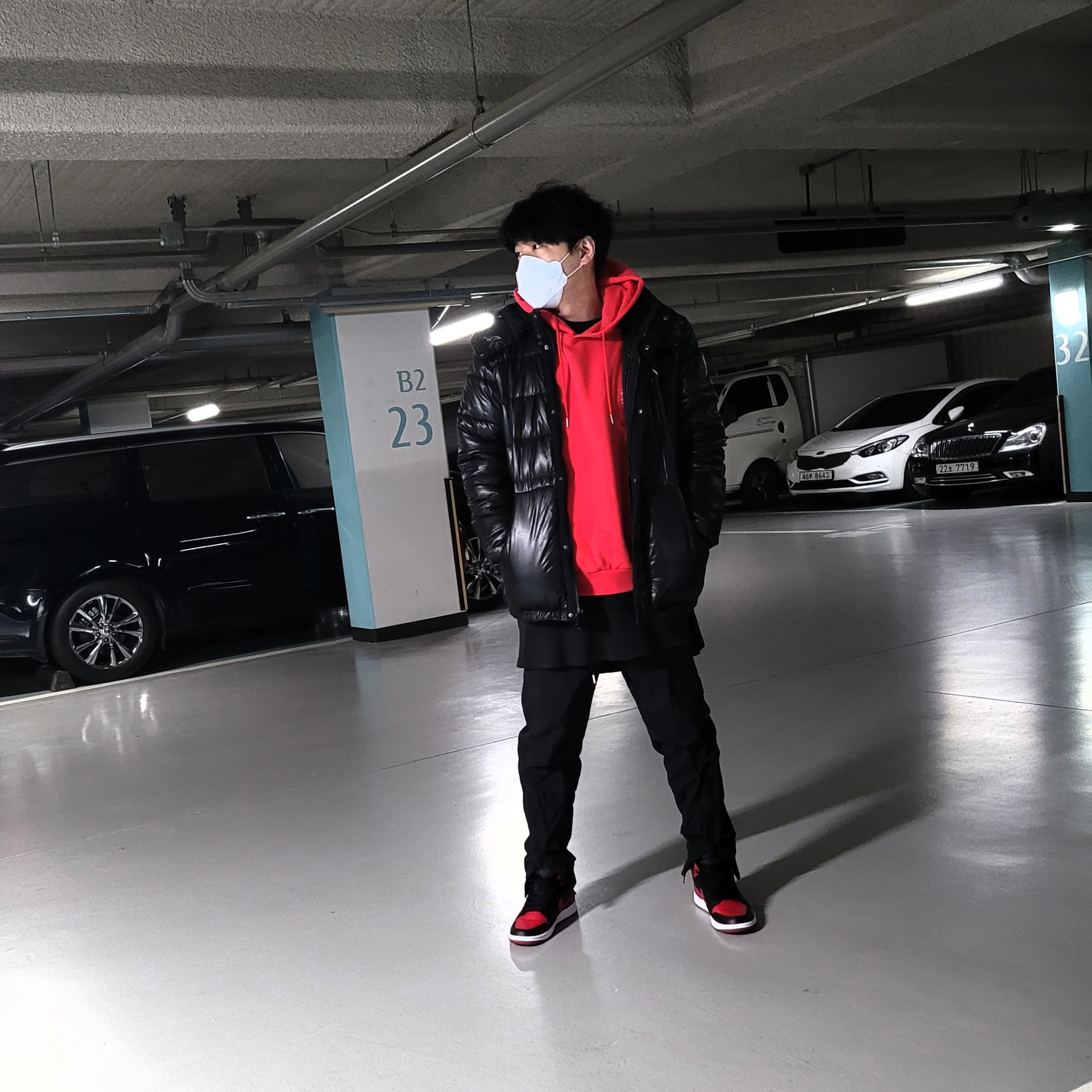 Jordan 1 Mid Bred Banned 2020 착용 스타일
