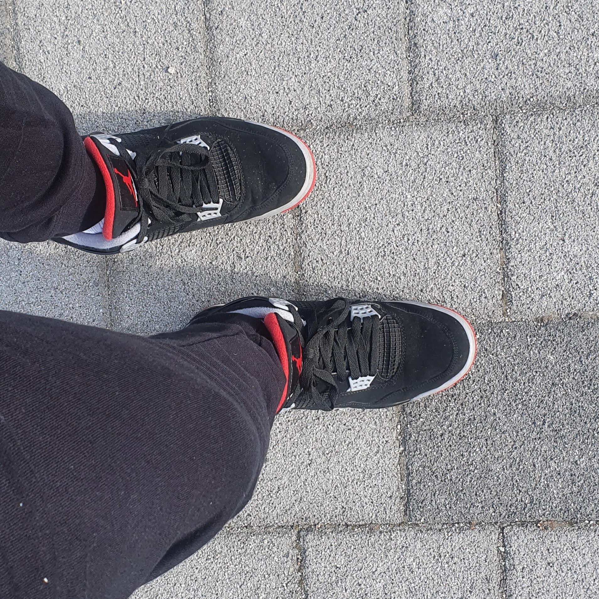 Jordan 4 Retro Bred 2019 착용 스타일