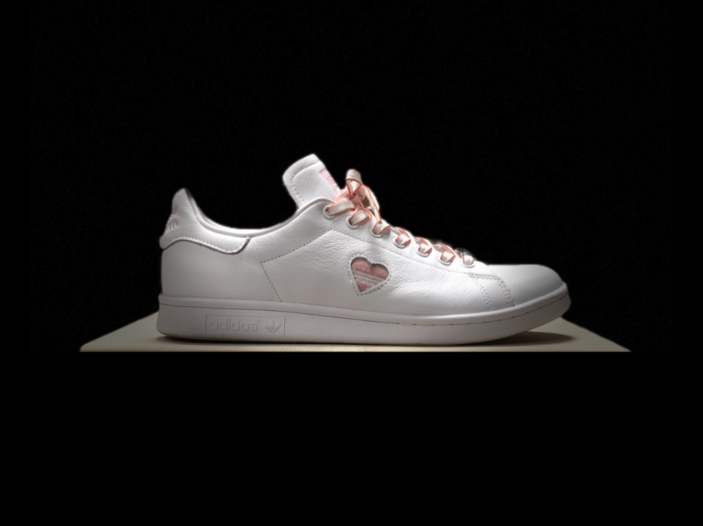 Adidas x Human Made Stan Smith White Grey 착용 스타일 - 1
