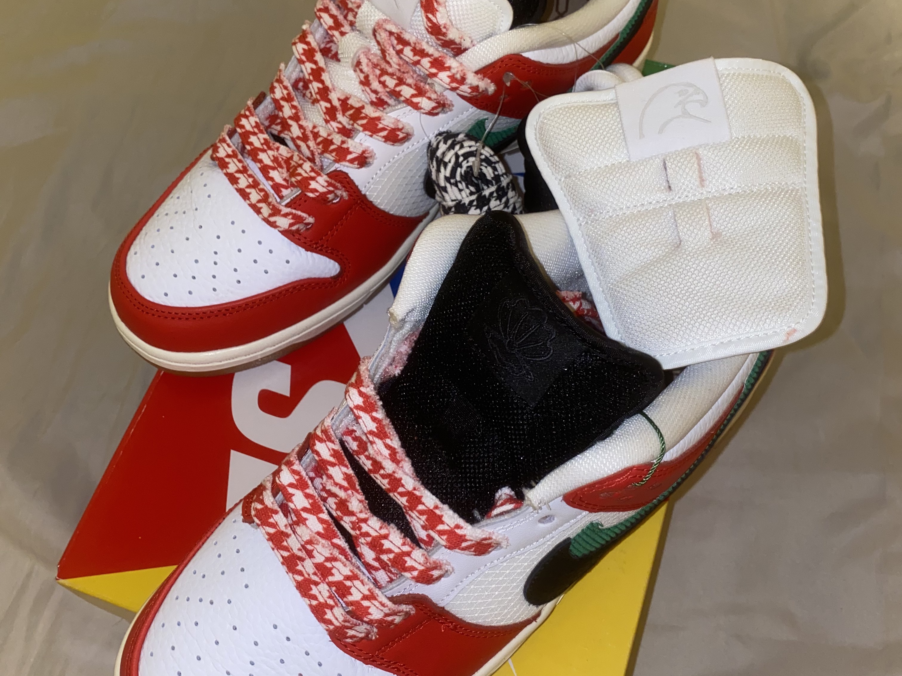 Nike x Frame Skate SB Dunk Low Pro Habibi 착용 스타일 - 4