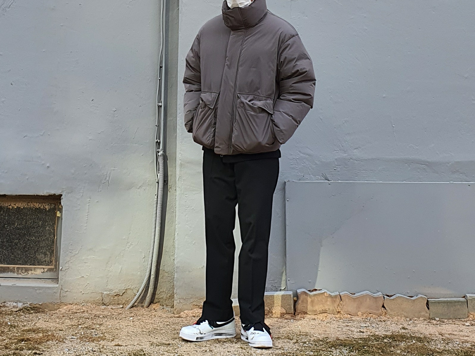 Nike x Peaceminusone Air Force 1 Low Para-Noise 2.0 착용 스타일