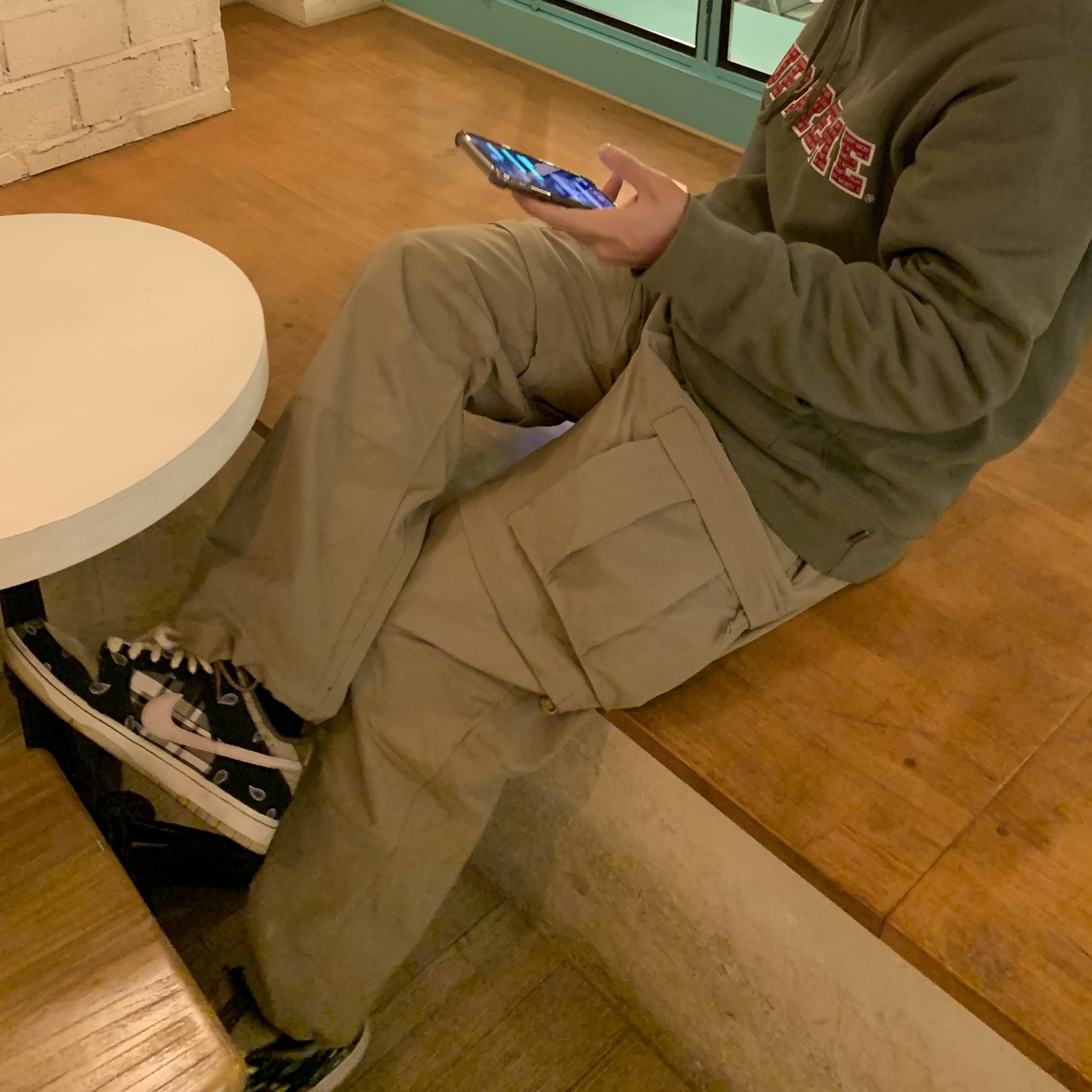 Nike x Travis Scott SB Dunk Low 착용 스타일