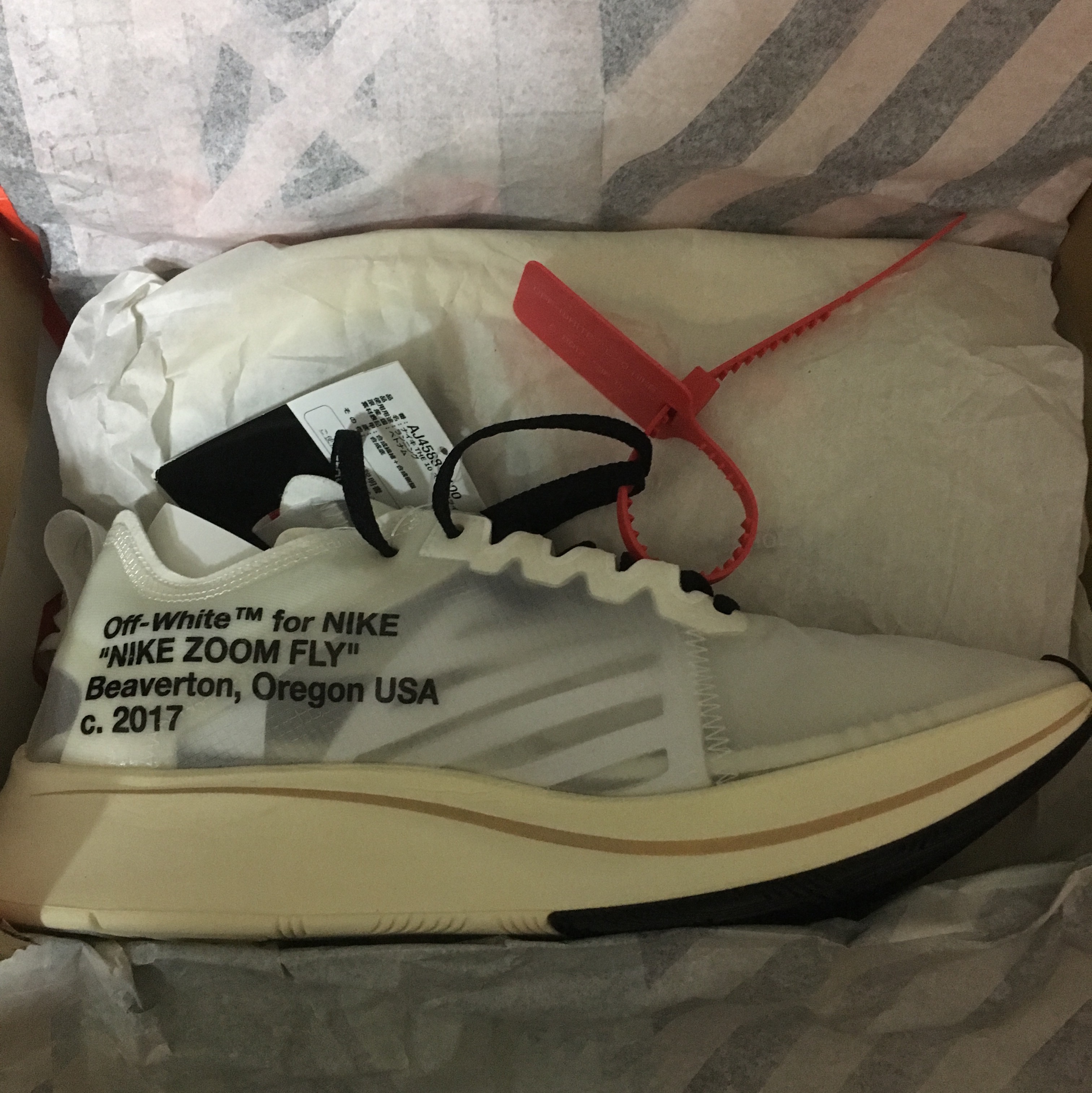 Nike x Off-White Air Presto White, Nike x Off-White Zoom Fly SP The Ten 착용 스타일 - 2