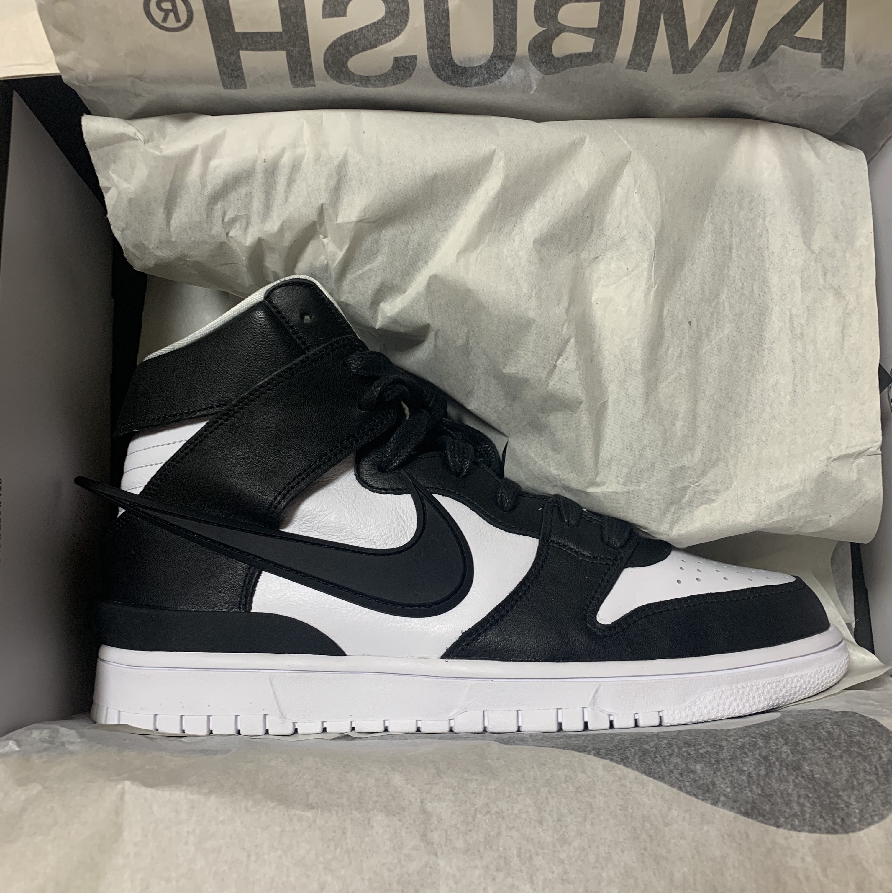 Nike x Ambush Dunk High Black 착용 스타일