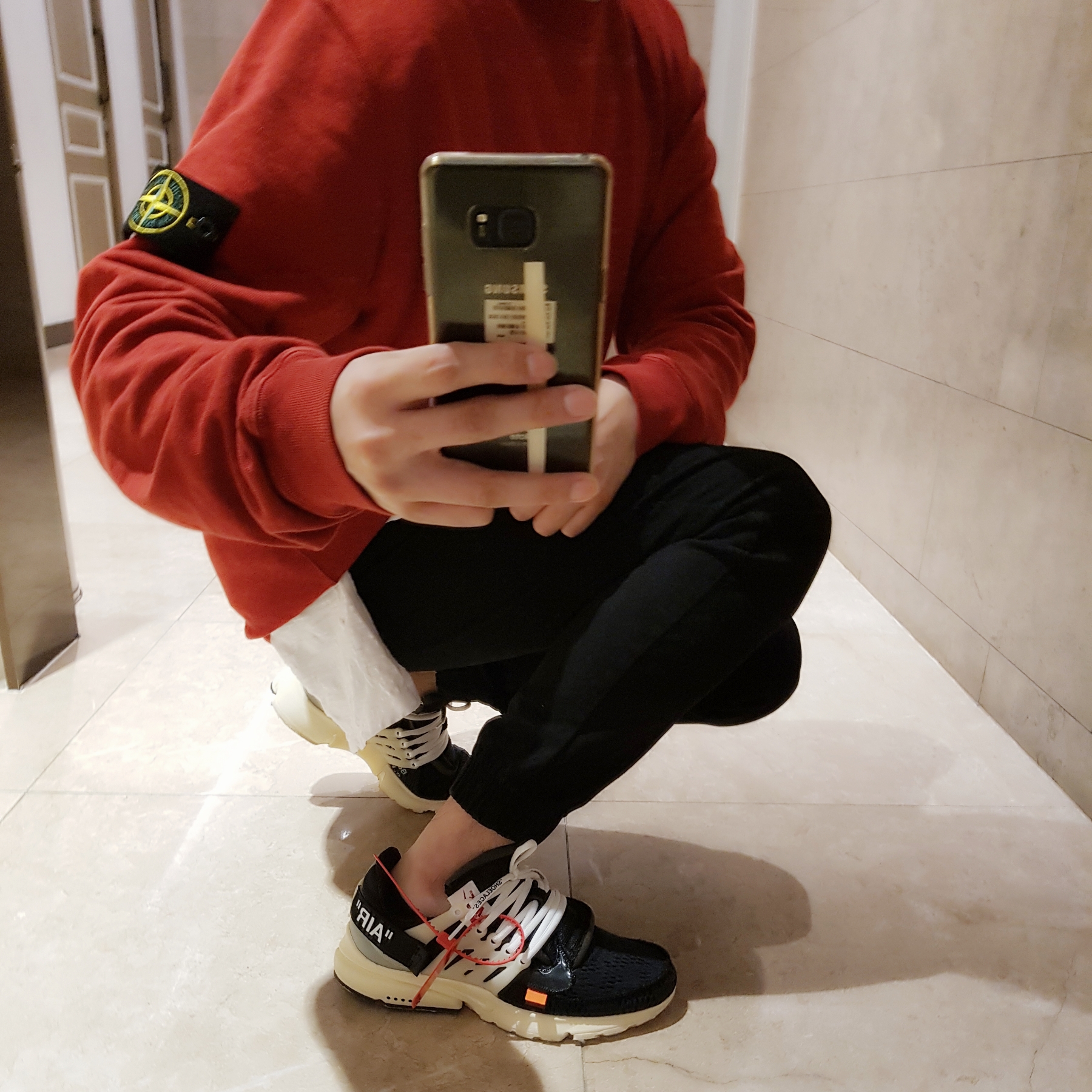 Nike x Off-White Air Presto OG The Ten 착용 스타일