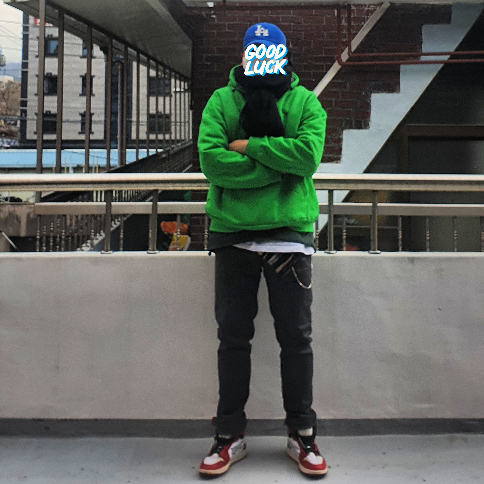 Jordan 1 x Off-White Retro High Chicago The Ten 착용 스타일