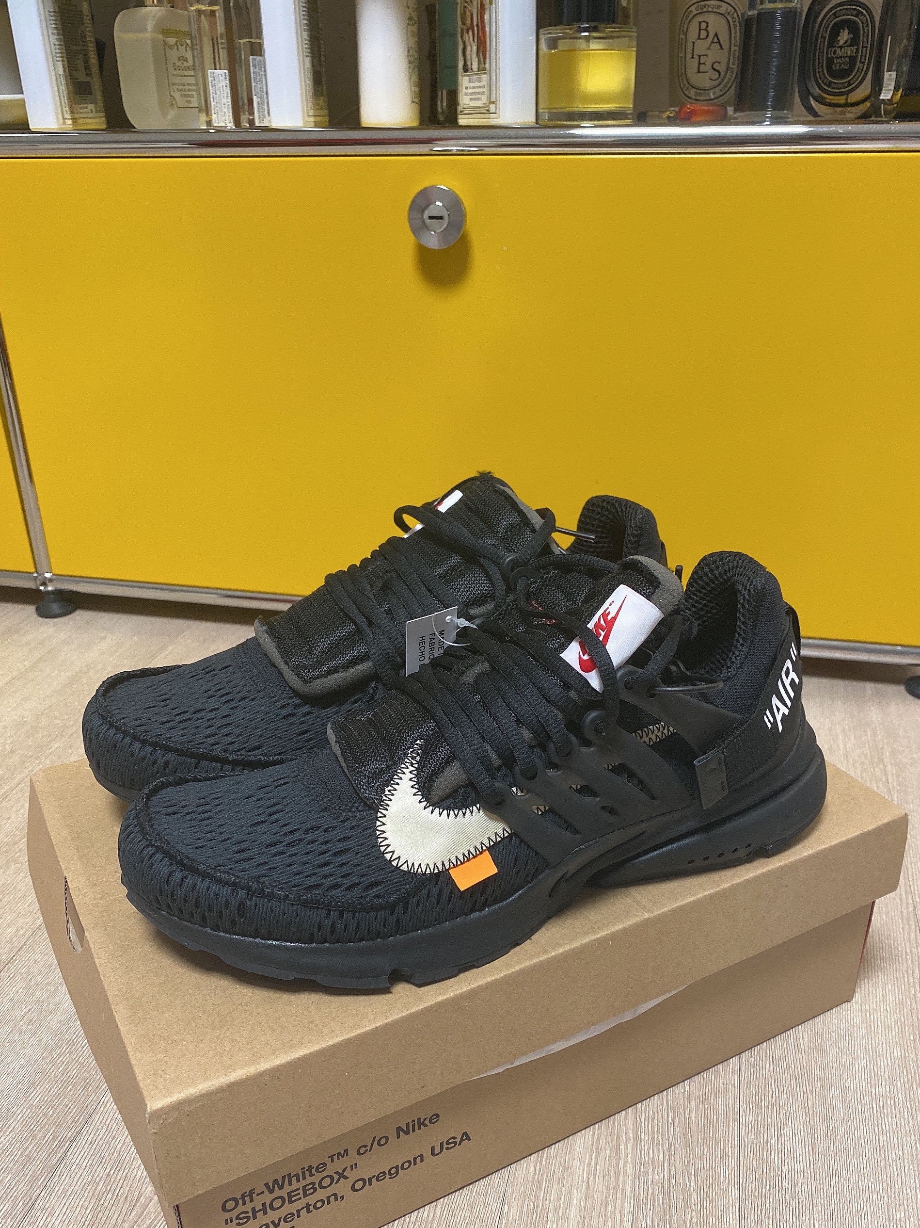 Nike x Off-White Air Presto Black 착용 스타일