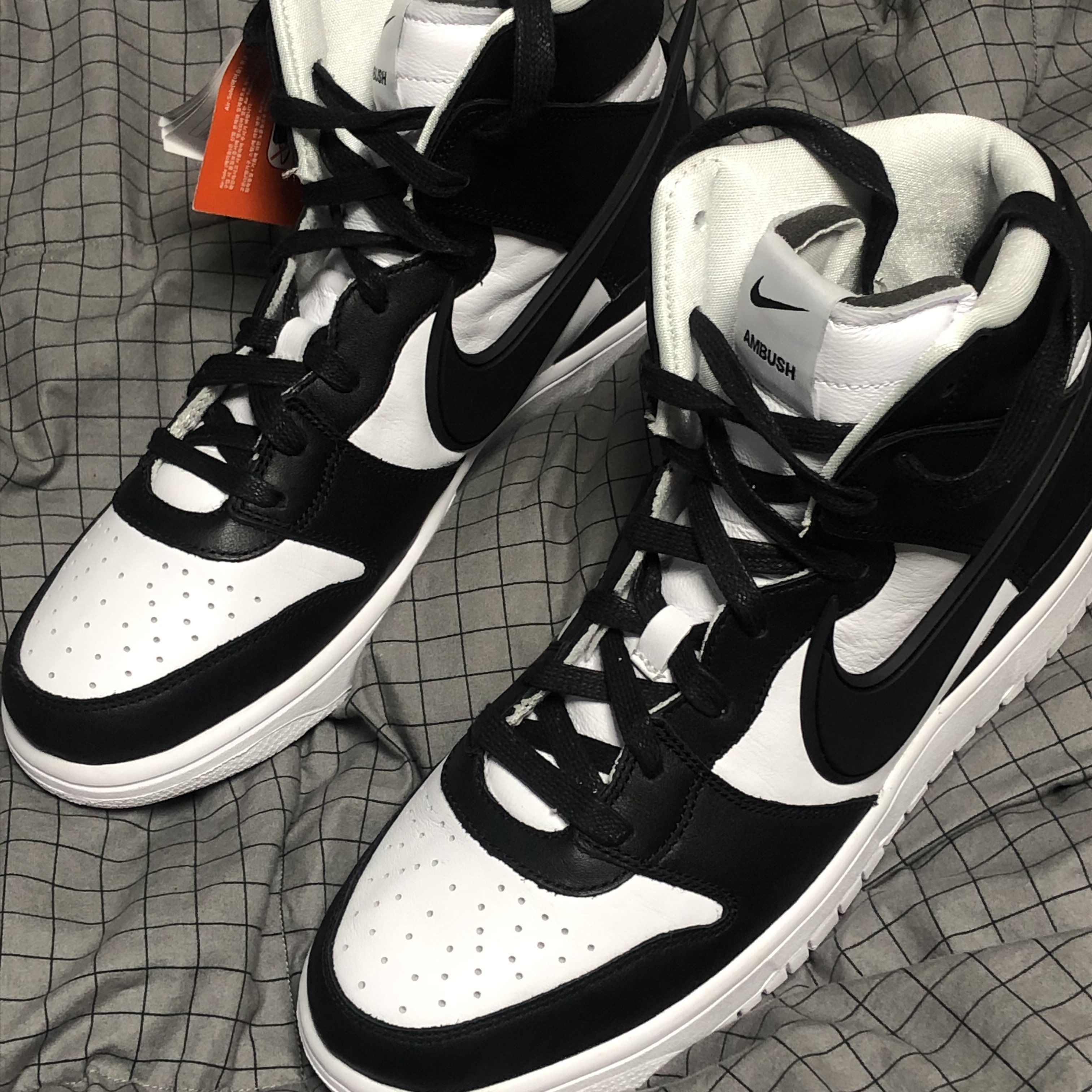 Nike x Ambush Dunk High Black 착용 스타일
