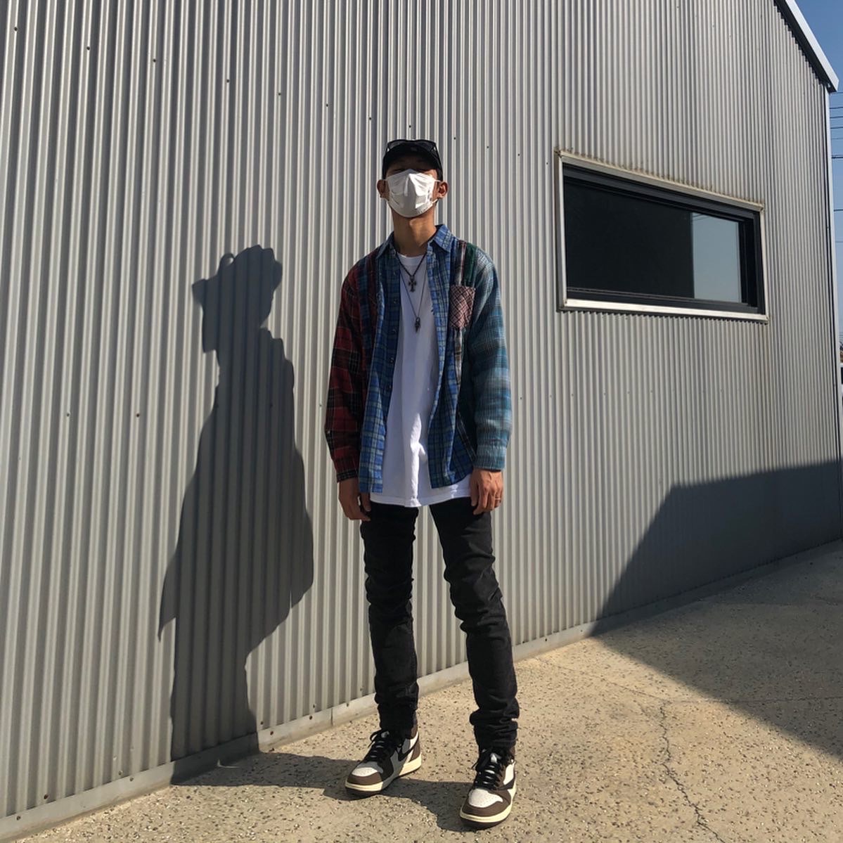 Jordan 1 x Travis Scott Retro High OG SP Mocha 착용 스타일