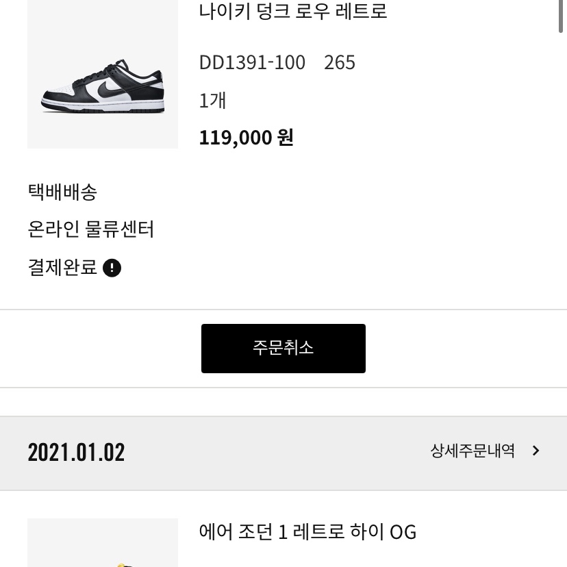 Nike Dunk Low Retro Black 착용 스타일